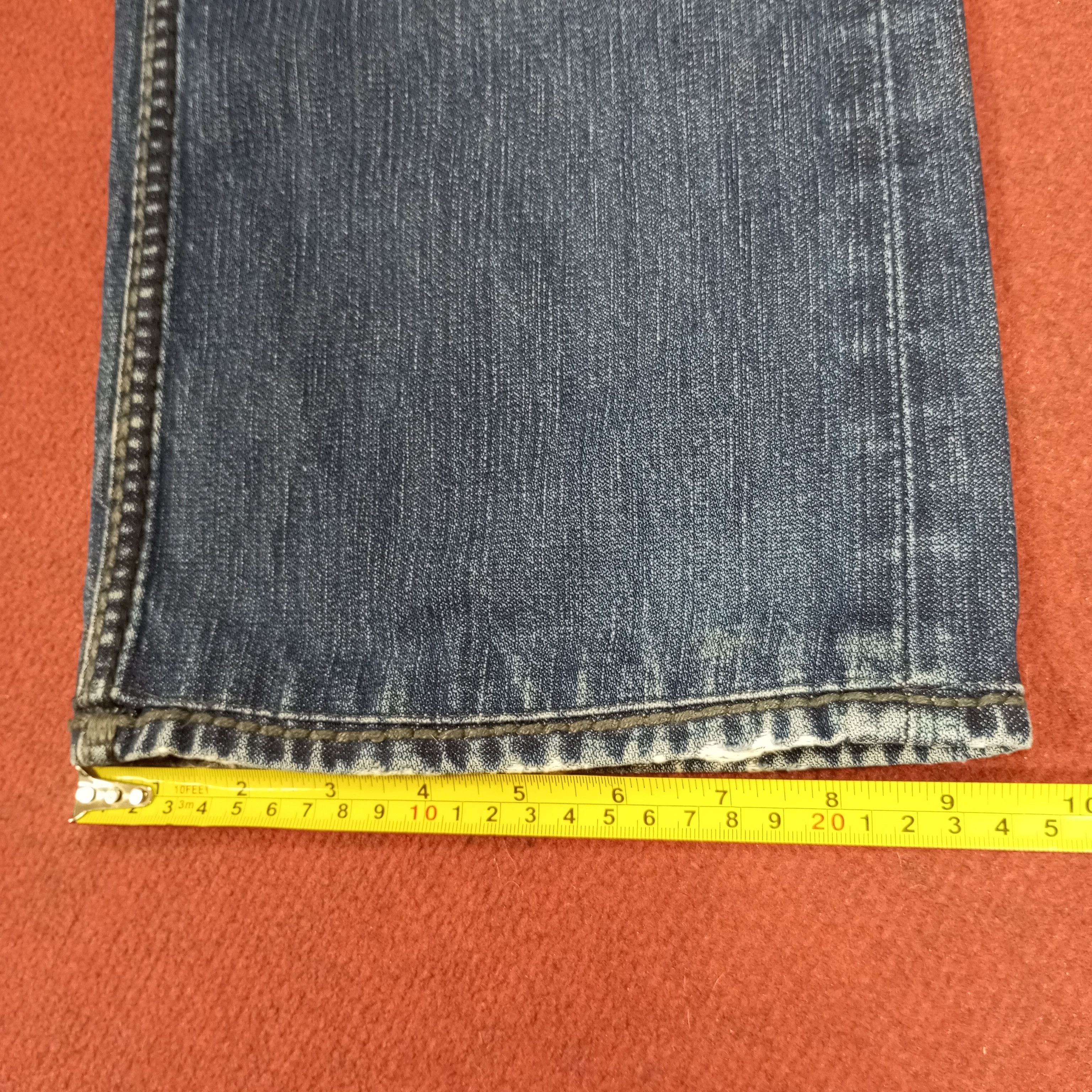 True Religion × Vintage True Religion Ricky Giant Big T Streetwear Style Jeans Size US 34 / EU 50 - 11 Thumbnail