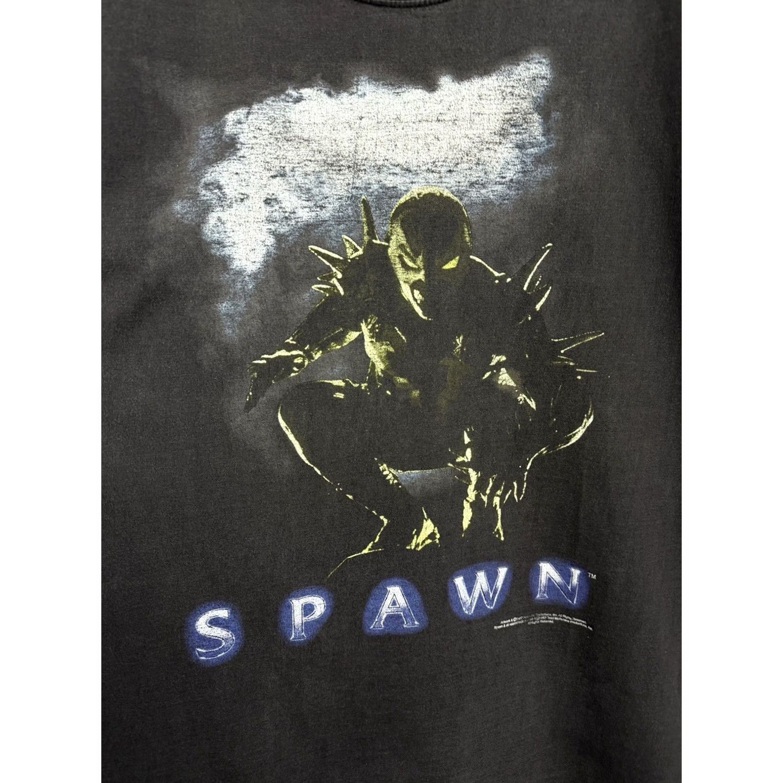 Etro VINTAGE Spawn Movie T-Shirt XL Black Retro Rare Mens XS? Size US XL / EU 56 / 4 - 4 Thumbnail