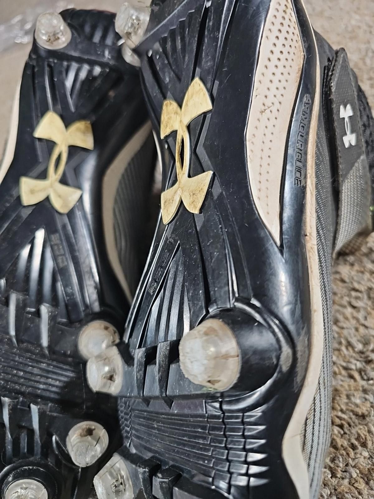 Under Armour Under Armour DCE Hammer Football Cleats 3025085-001 Men 9.5 Size ONE SIZE - 5 Thumbnail