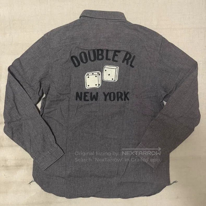 RRL Ralph Lauren RRL Ralph Lauren Old Dice Pepper Salt Shirt Size US XL / EU 56 / 4 - 1 Thumbnail