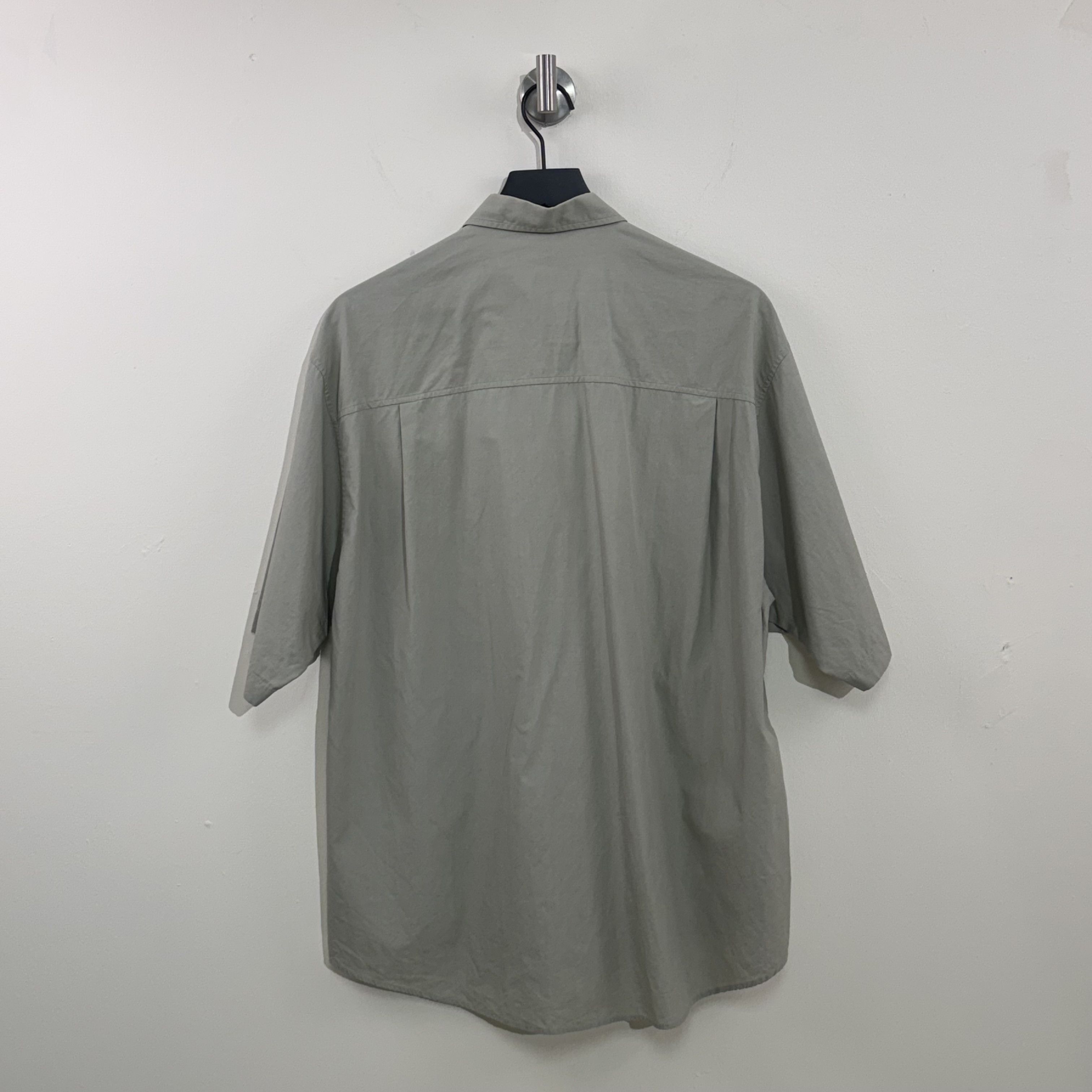 Auralee Auralee Washed Finx Twill Short Sleeve Shirt Size US L / EU 52-54 / 3 - 8 Thumbnail