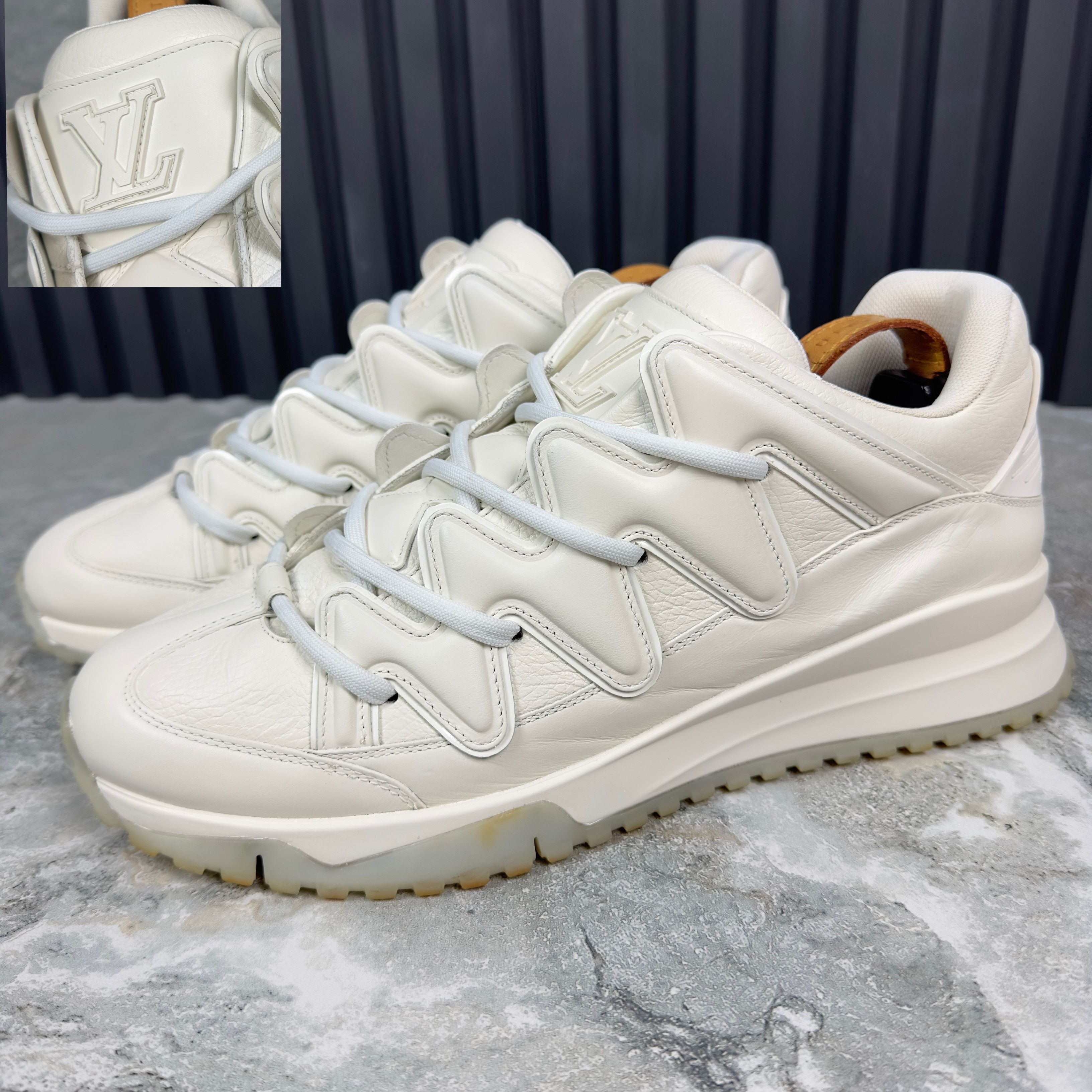 Louis vuitton zig zag trainer deals