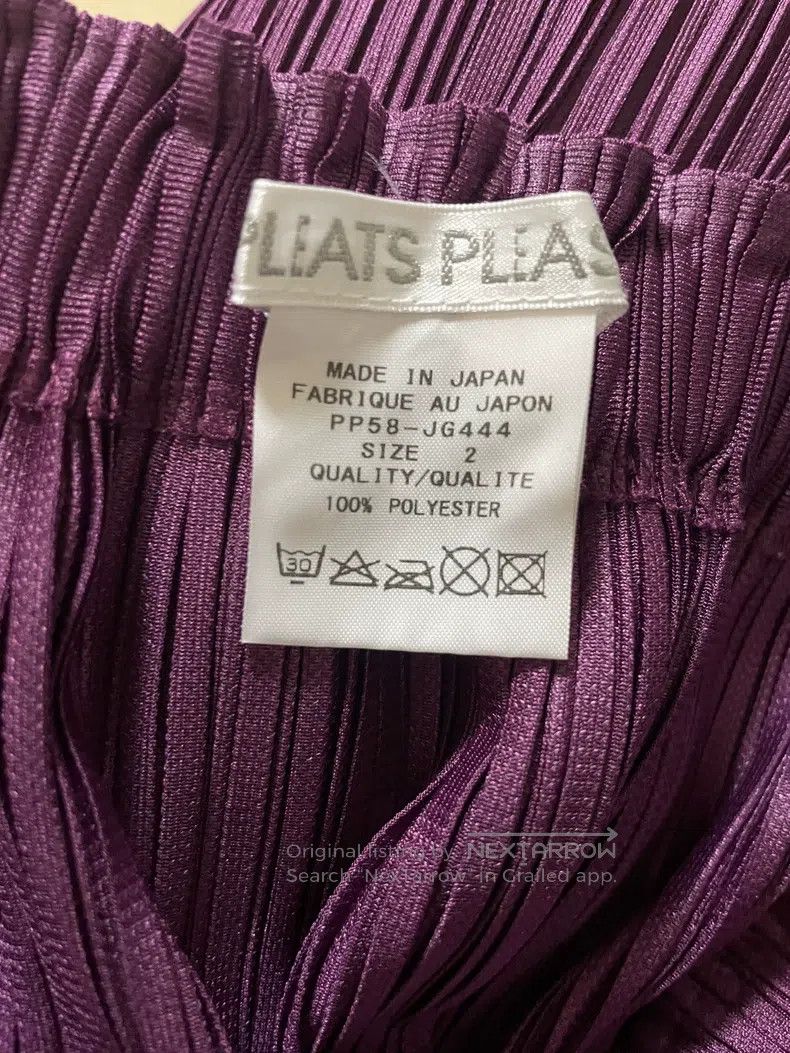 Issey Miyake Issey Miyake Pleated Mini Skirt Size 25" / US 0 / IT 36 - 2 Thumbnail