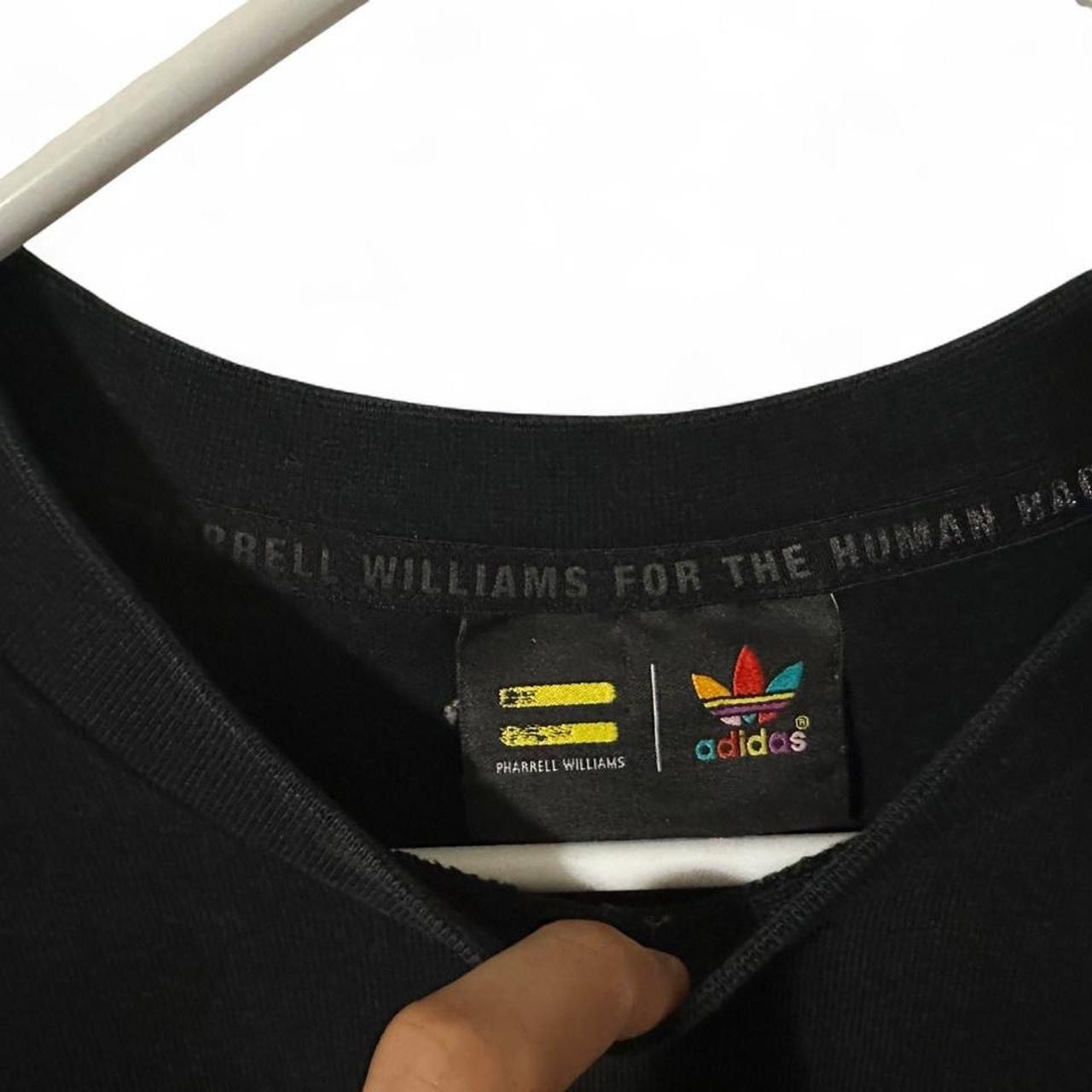 Adidas × Pharrell Adidas x Hu Pharrell Williams black T-shirt Size US XS / EU 42 / 0 - 3 Thumbnail