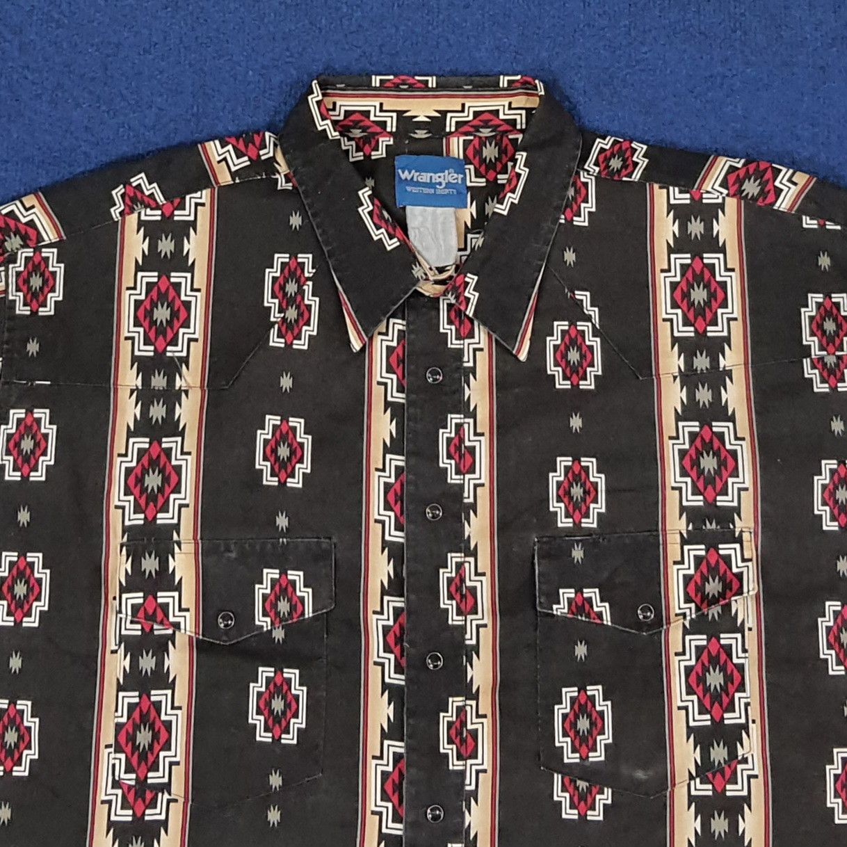Wrangler Vintage Wrangler American Classic Button Up Shirt C223N5 Size US XXL / EU 58 / 5 - 2 Thumbnail
