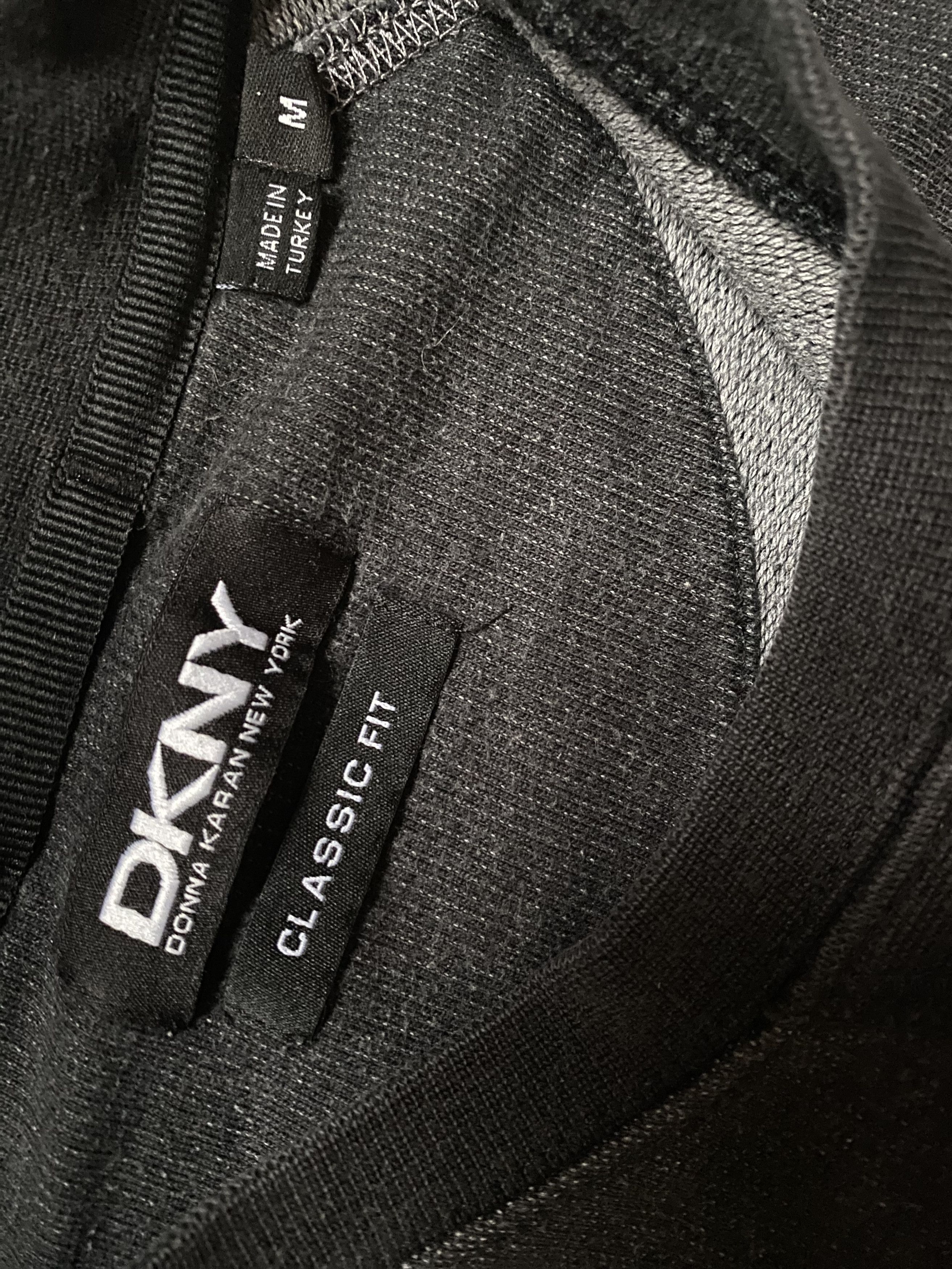 DKNY DKNY Black and Gray Sweater Size US M / EU 48-50 / 2 - 2 Thumbnail