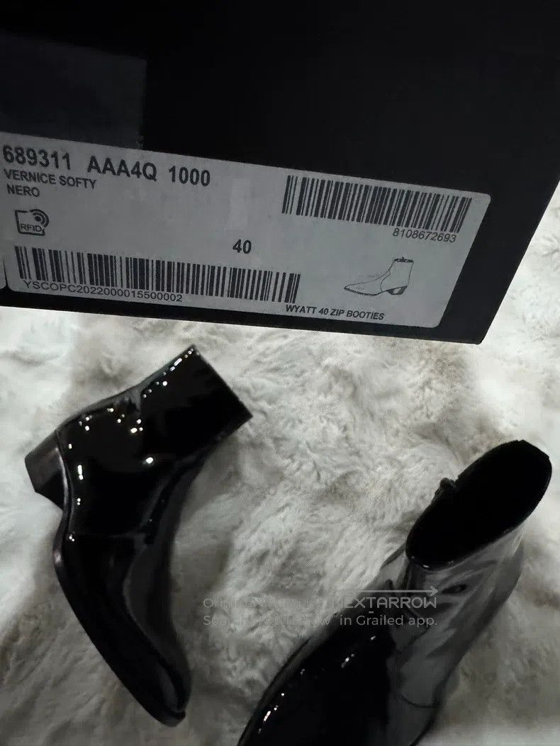 Saint Laurent Paris Saint Laurent Paris Boots Size US 7 / EU 40 - 9 Thumbnail