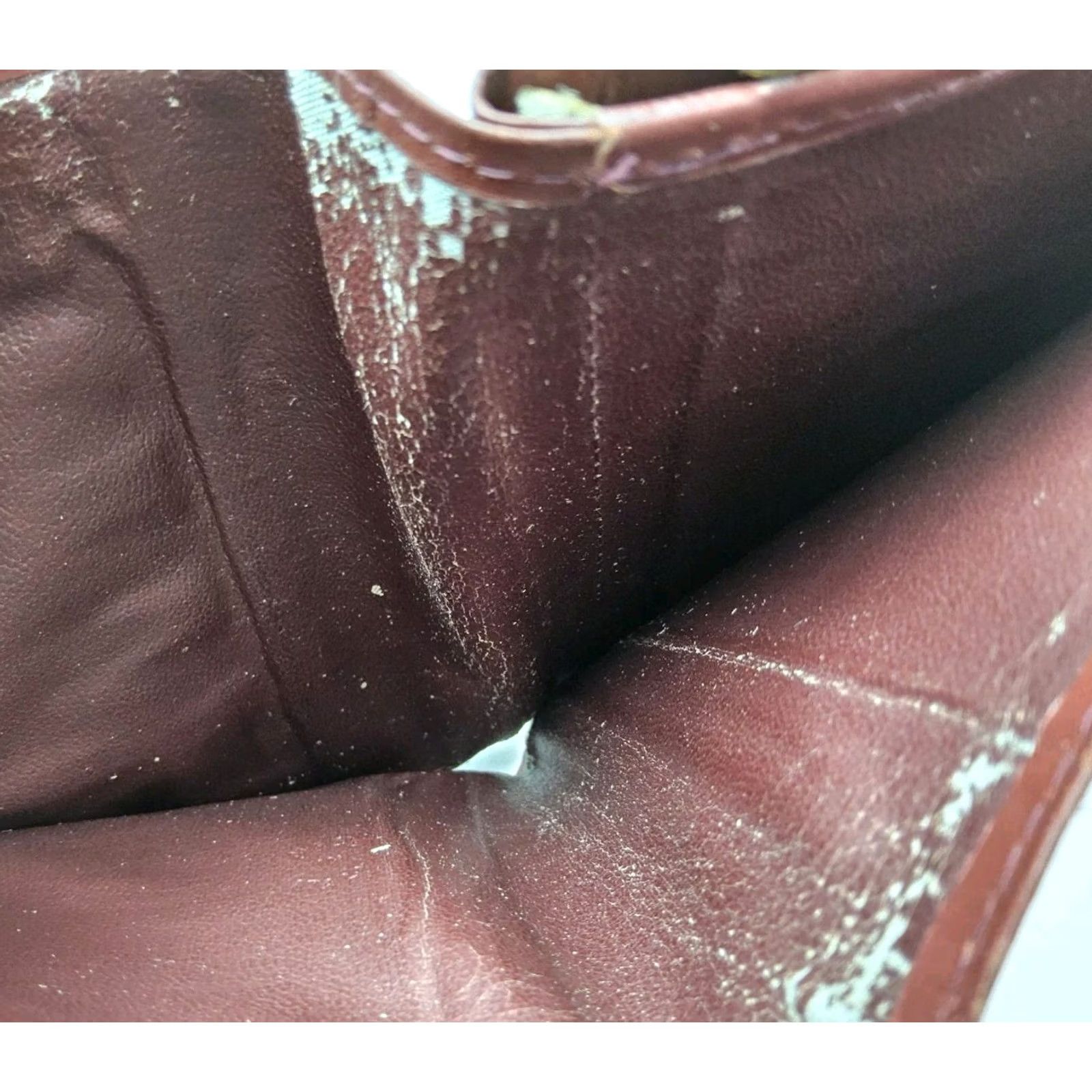 Cartier Cartier Wallet Burgundy Leather Bifold Snap Kisslock Wallet Women Size ONE SIZE - 6 Thumbnail
