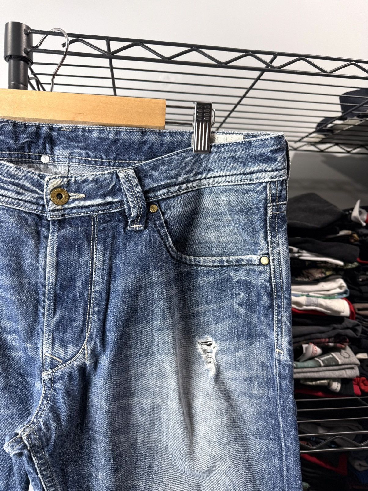 Diesel Vintage Diesel Larkee Gradient Archive Denim Pants Size US 34 / EU 50 - 5 Thumbnail