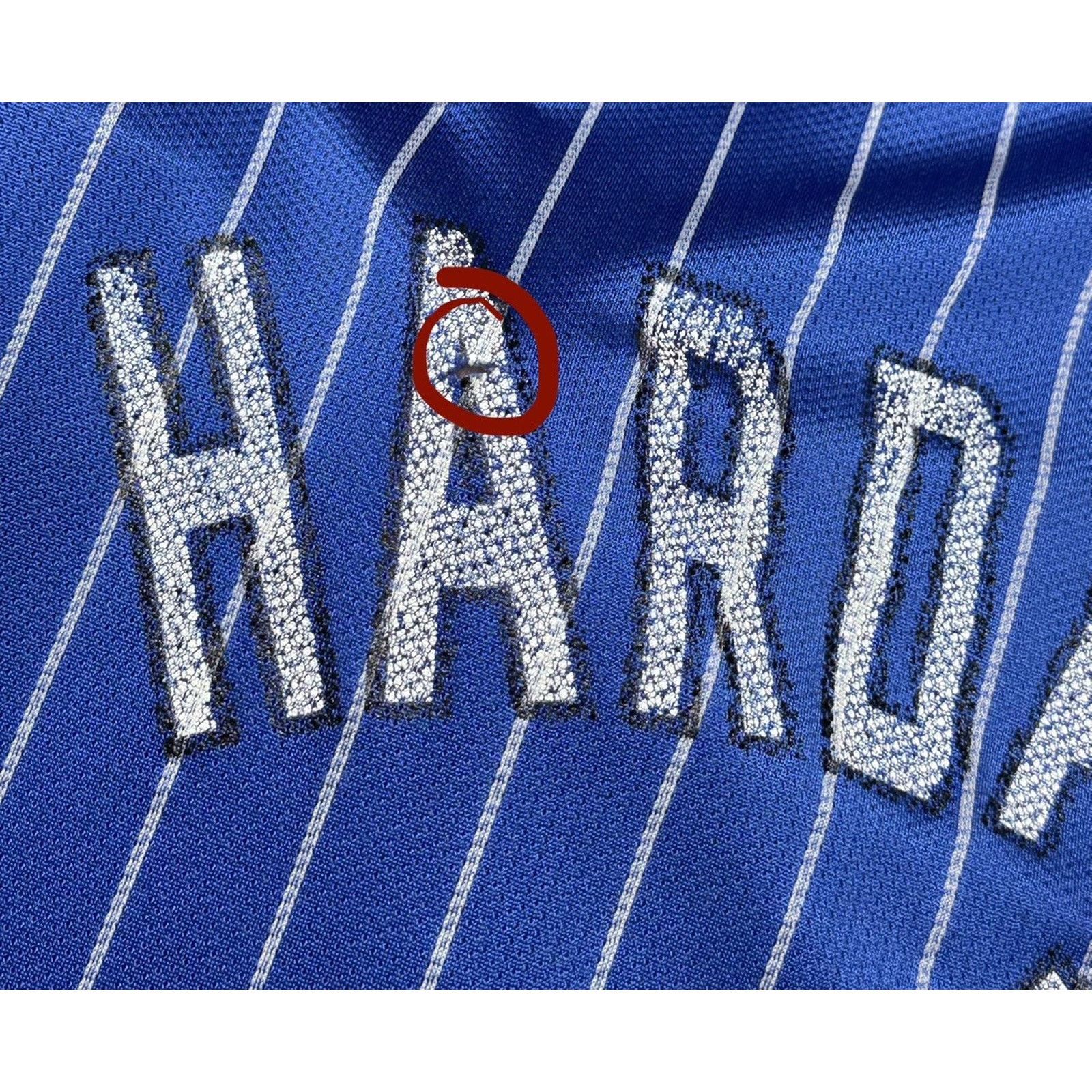 Champion Vintage Champion Orlando Magic Hardaway Blue Jersey 44 90s Size US L / EU 52-54 / 3 - 10 Thumbnail