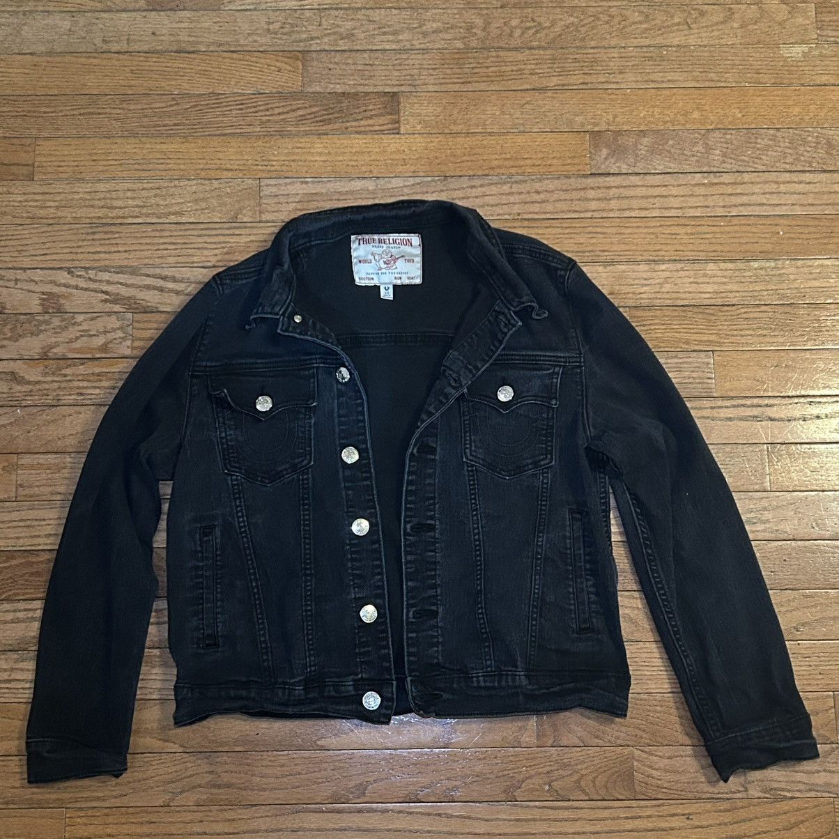 True Religion Black Denim Jacket Size US S / EU 44-46 / 1 - 1 Thumbnail