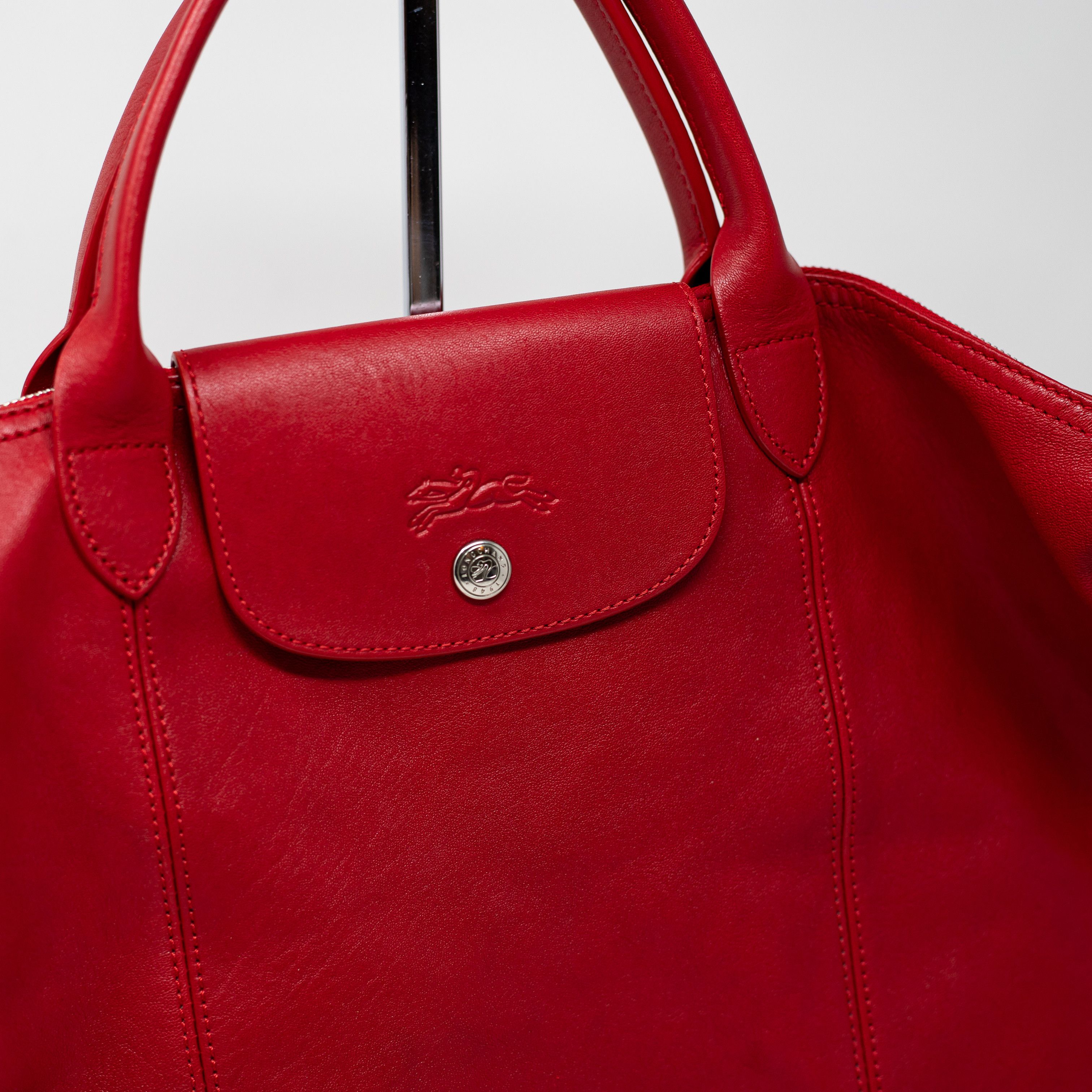 Longchamp Longchamp Le Pliage Cuir Medium Genuine Size ONE SIZE - 2 Thumbnail