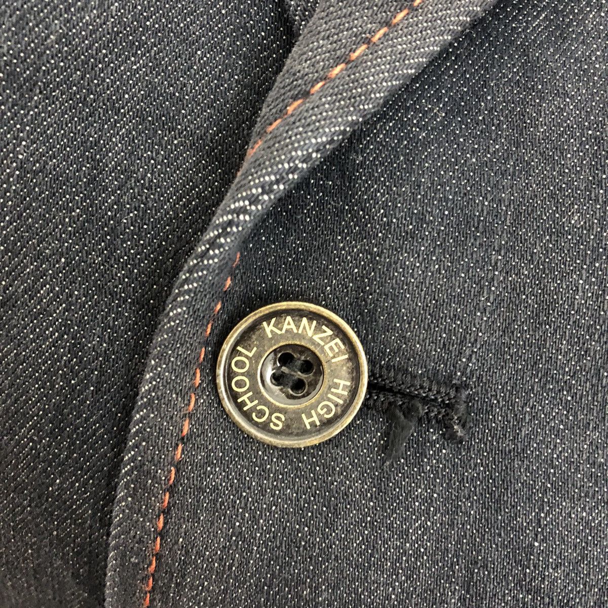 Momotaro Jeans MOMOTARO Kanzei High School Denim Blazer Jacket Size US L / EU 52-54 / 3 - 10 Thumbnail