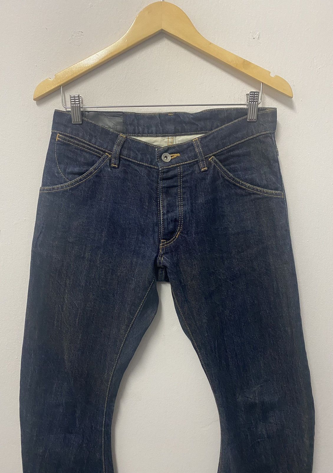 Vintage Attachment Kazuyuki Kamugai Curved Jeans