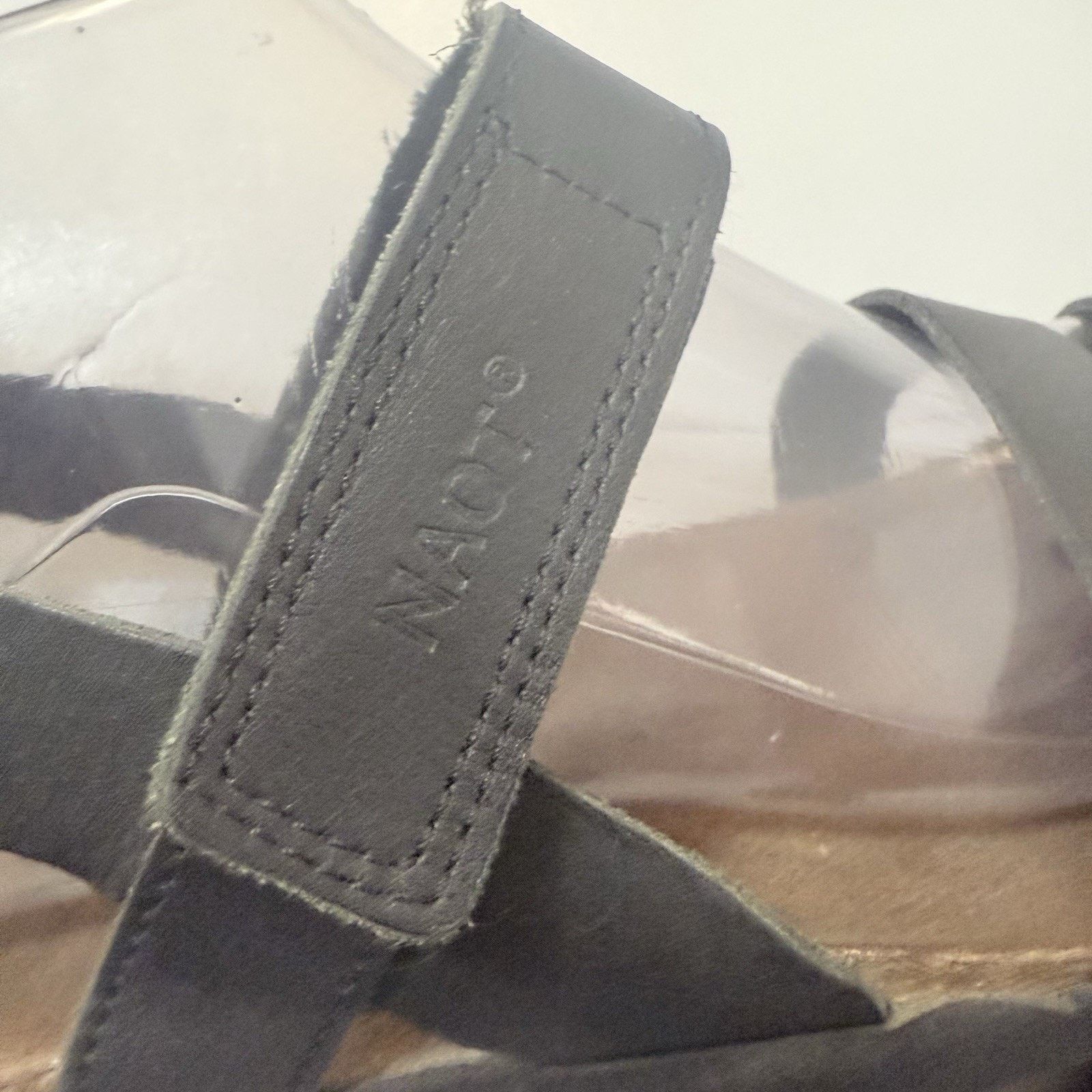 Other Naot Sandals Kayla Slingback Black Hook Loop Open Toe Wedge Size US 10 / IT 40 - 6 Thumbnail