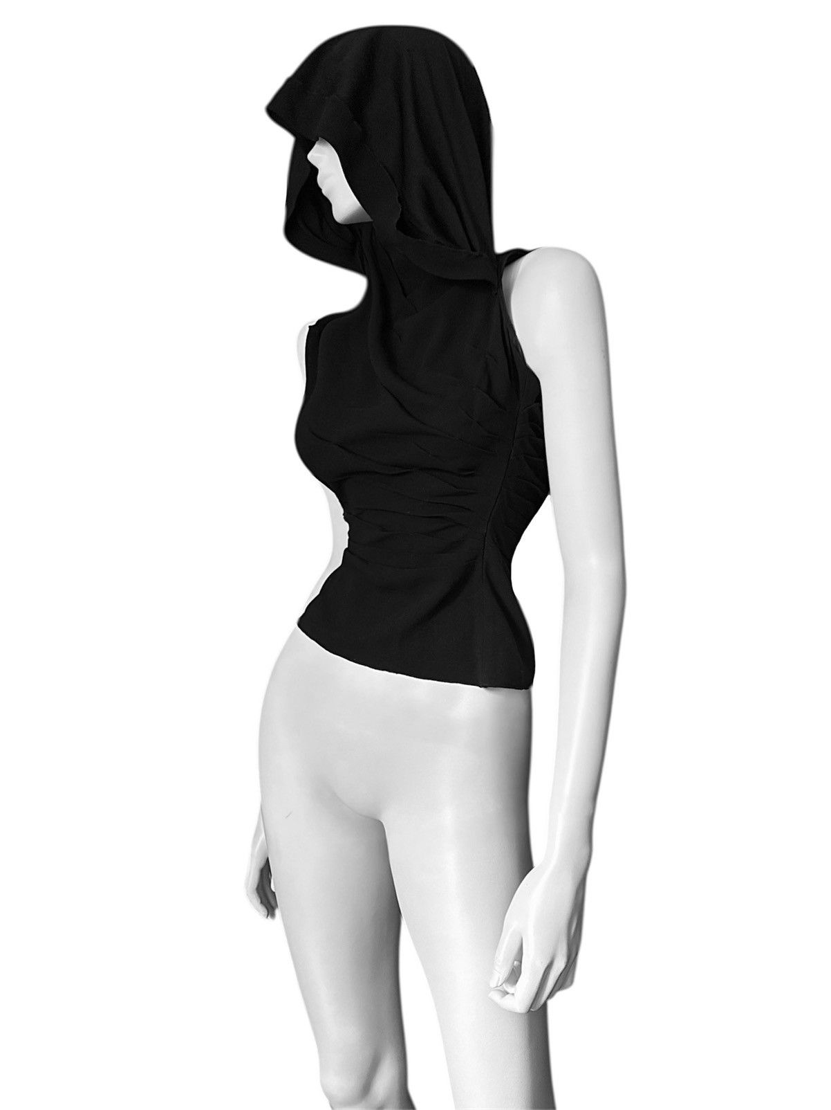 Prada Prada Runway Early era Draped Convertible Blouse Size M / US 6-8 / IT 42-44 - 1 Thumbnail