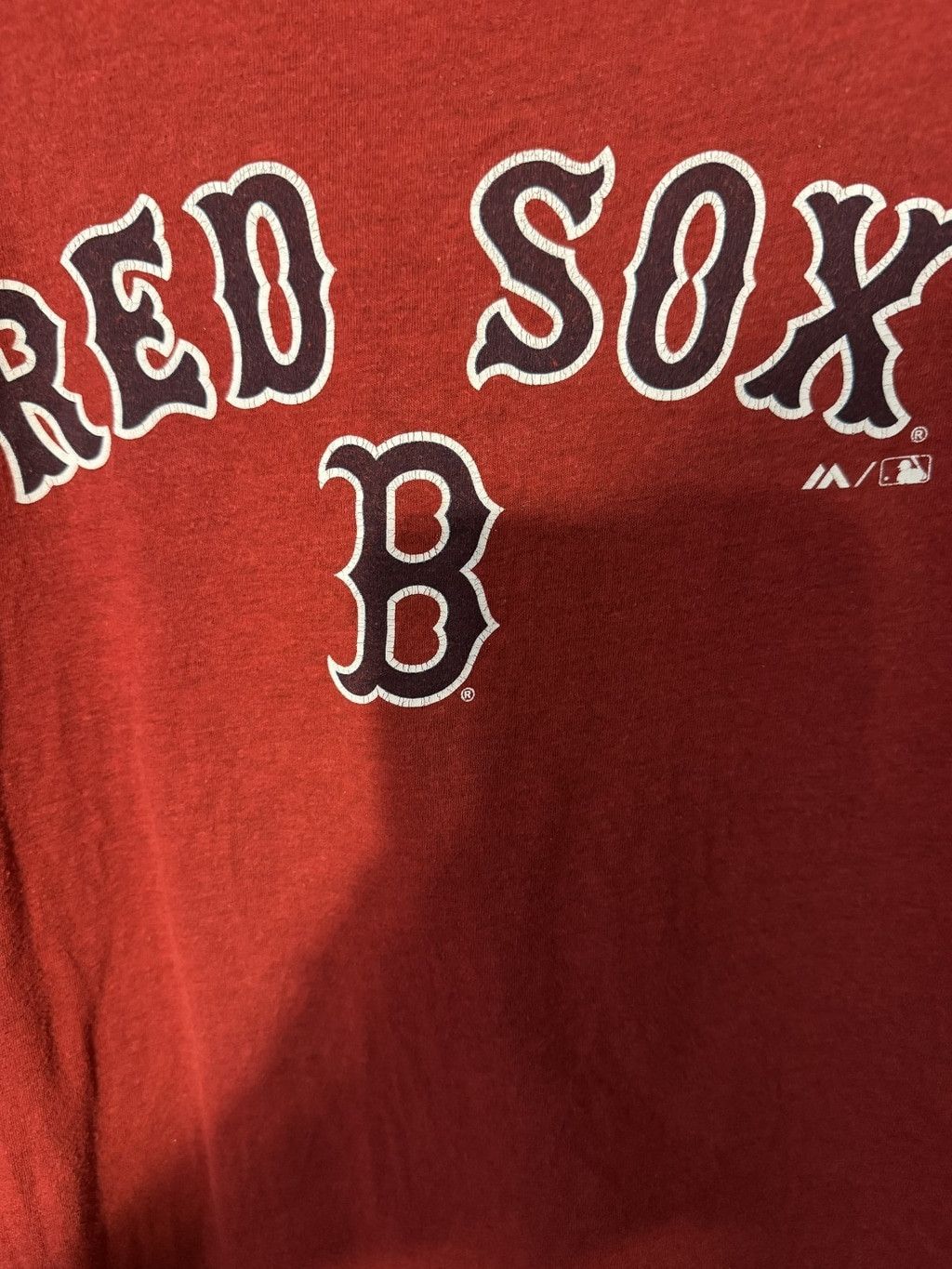 Majestic Boston Red Sox Majestic Short Sleeve Tee Men's L Red MLB Size US L / EU 52-54 / 3 - 5 Thumbnail