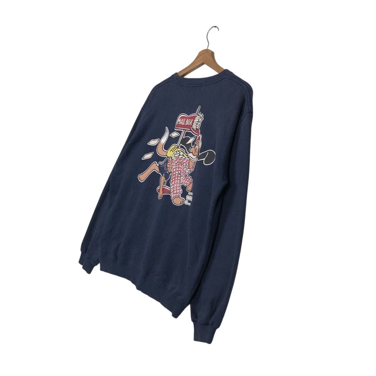 Hysteric Glamour 📌Vintage Captain Santa Sports Club Big Logo Sweatshirt Size US M / EU 48-50 / 2 - 11 Thumbnail