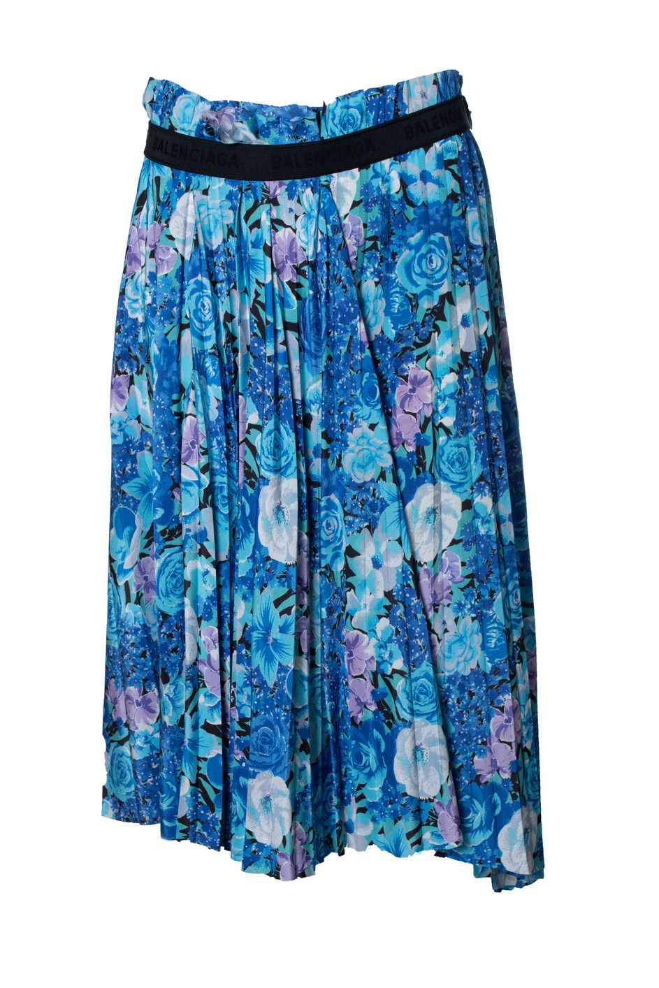 Balenciaga Balenciaga, floral printed pleated midi skirt Size 28" / US 6 / IT 42 - 1 Thumbnail