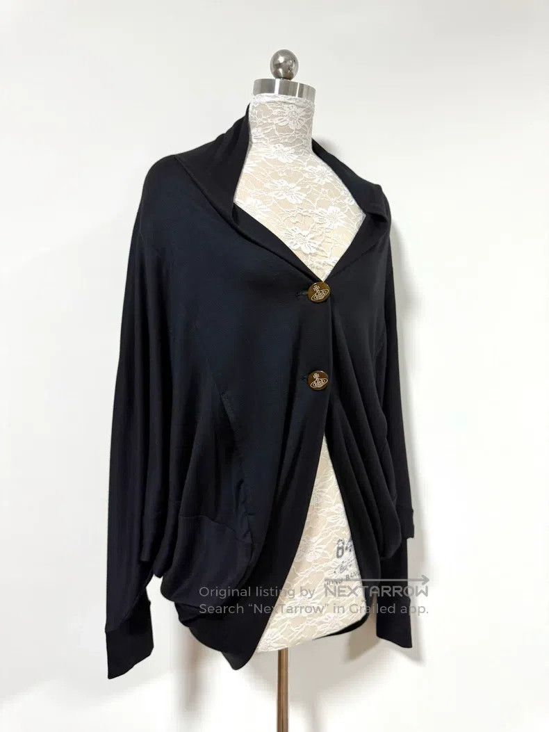 Vivienne Westwood Vivienne Westwood Black batwing sleeve open-front jacket Size M / US 6-8 / IT 42-44 - 3 Thumbnail