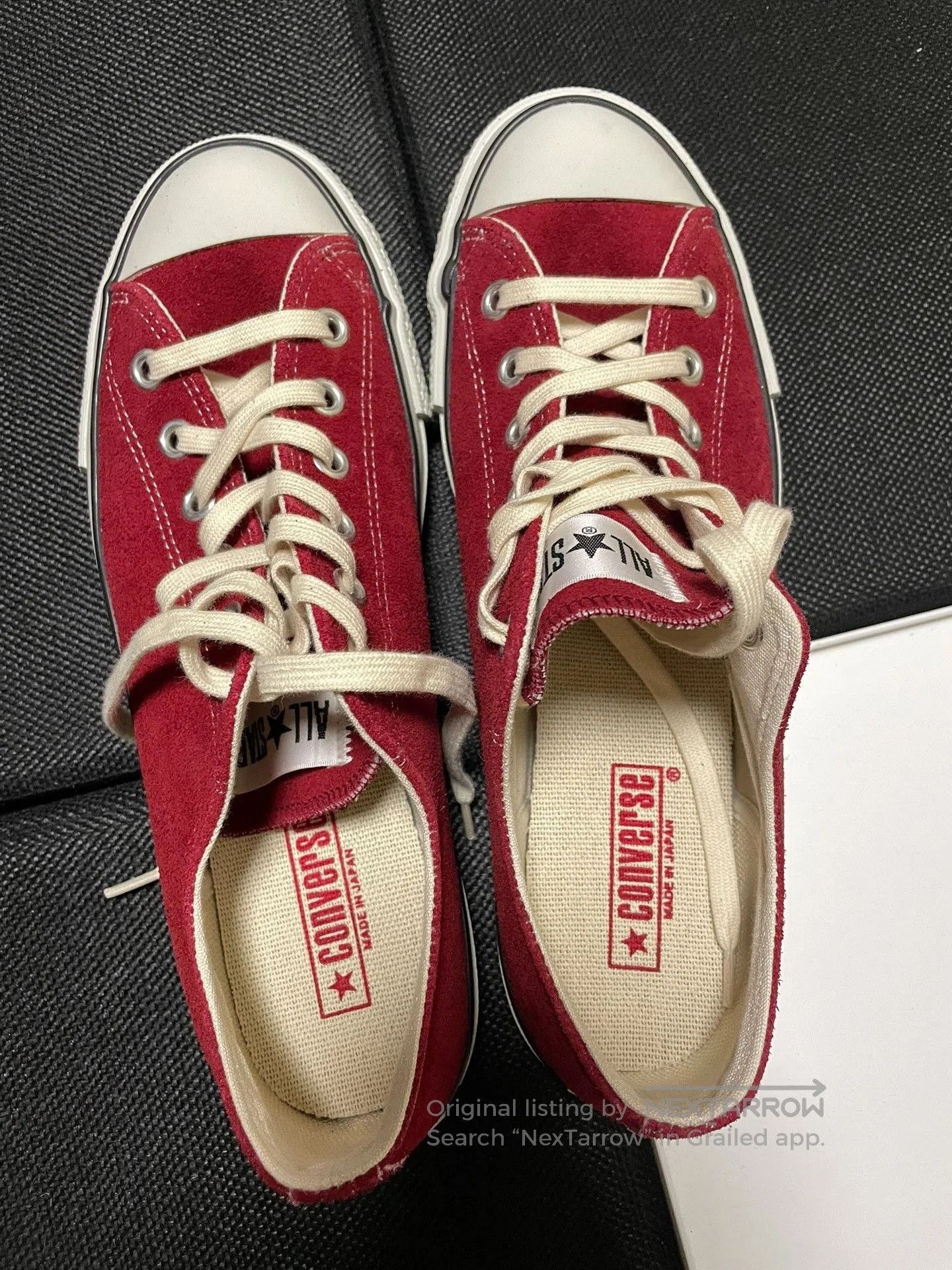 Converse 1980s Red Suede Converse All Star J. Size US 8 / EU 41 - 4 Thumbnail