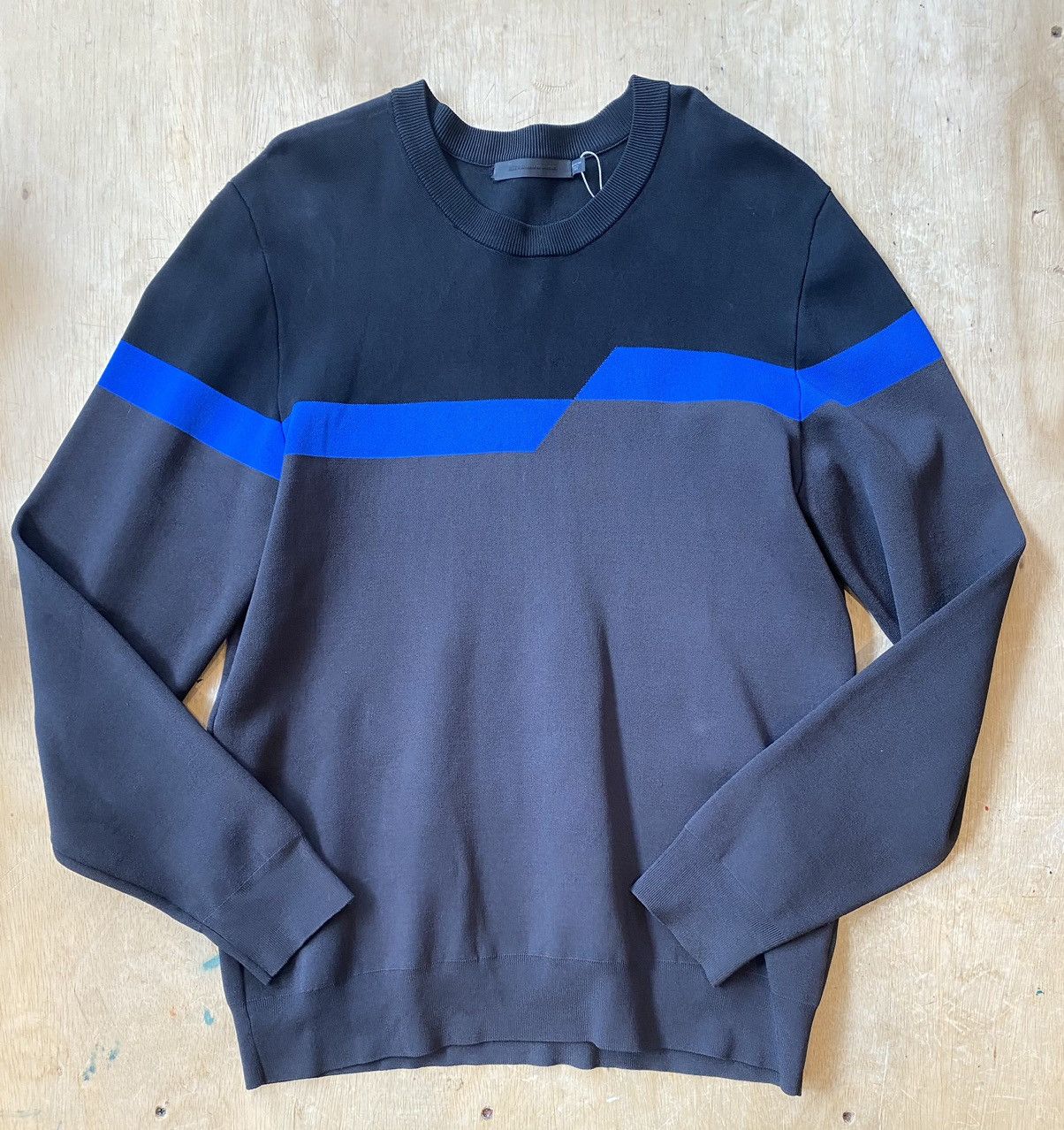 Alexander Wang Alexander Wang Broken Stripe Sweatshirt Size M Size US M / EU 48-50 / 2 - 1 Thumbnail