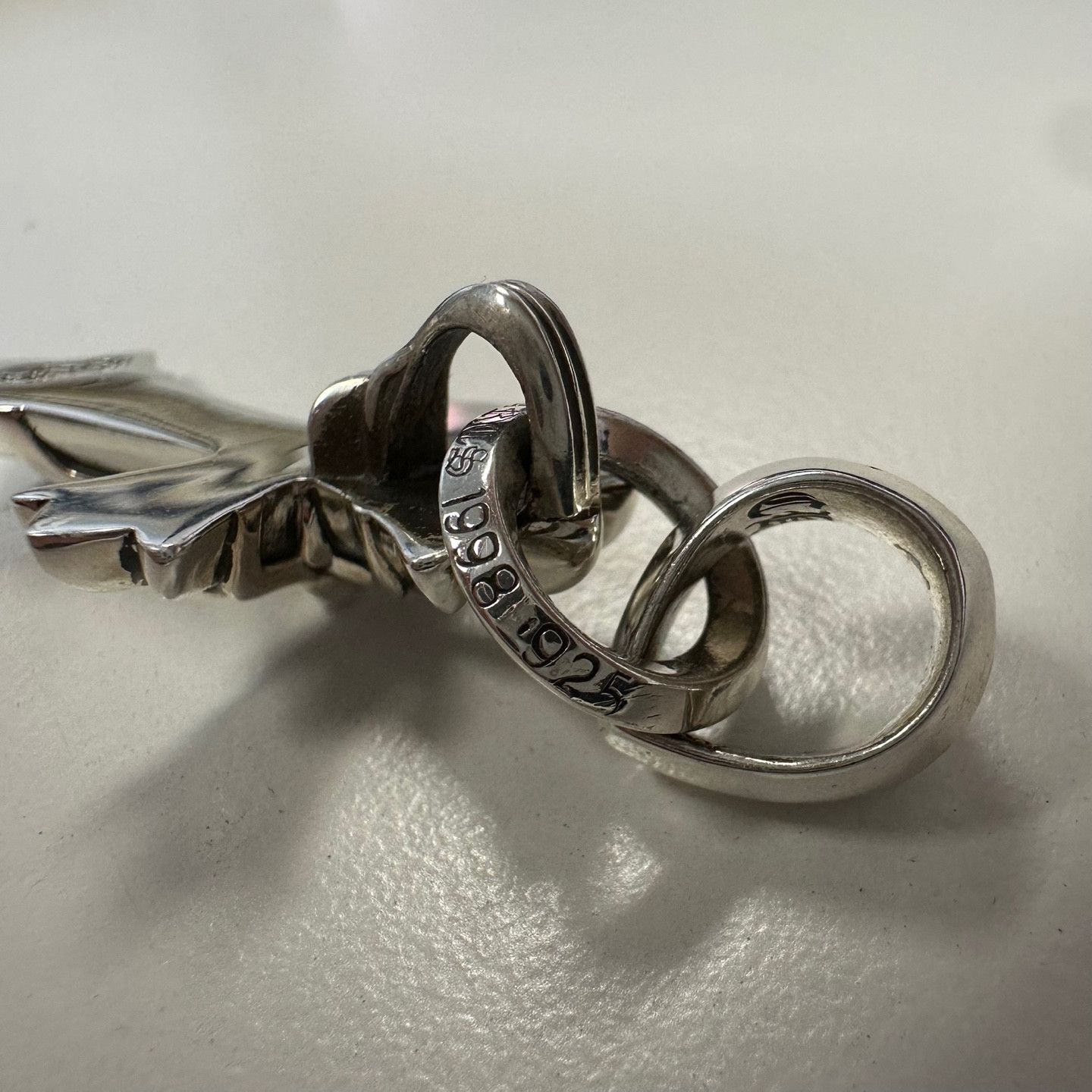 Chrome Hearts CH Double Cross Pendant with Bale Size ONE SIZE - 6 Thumbnail