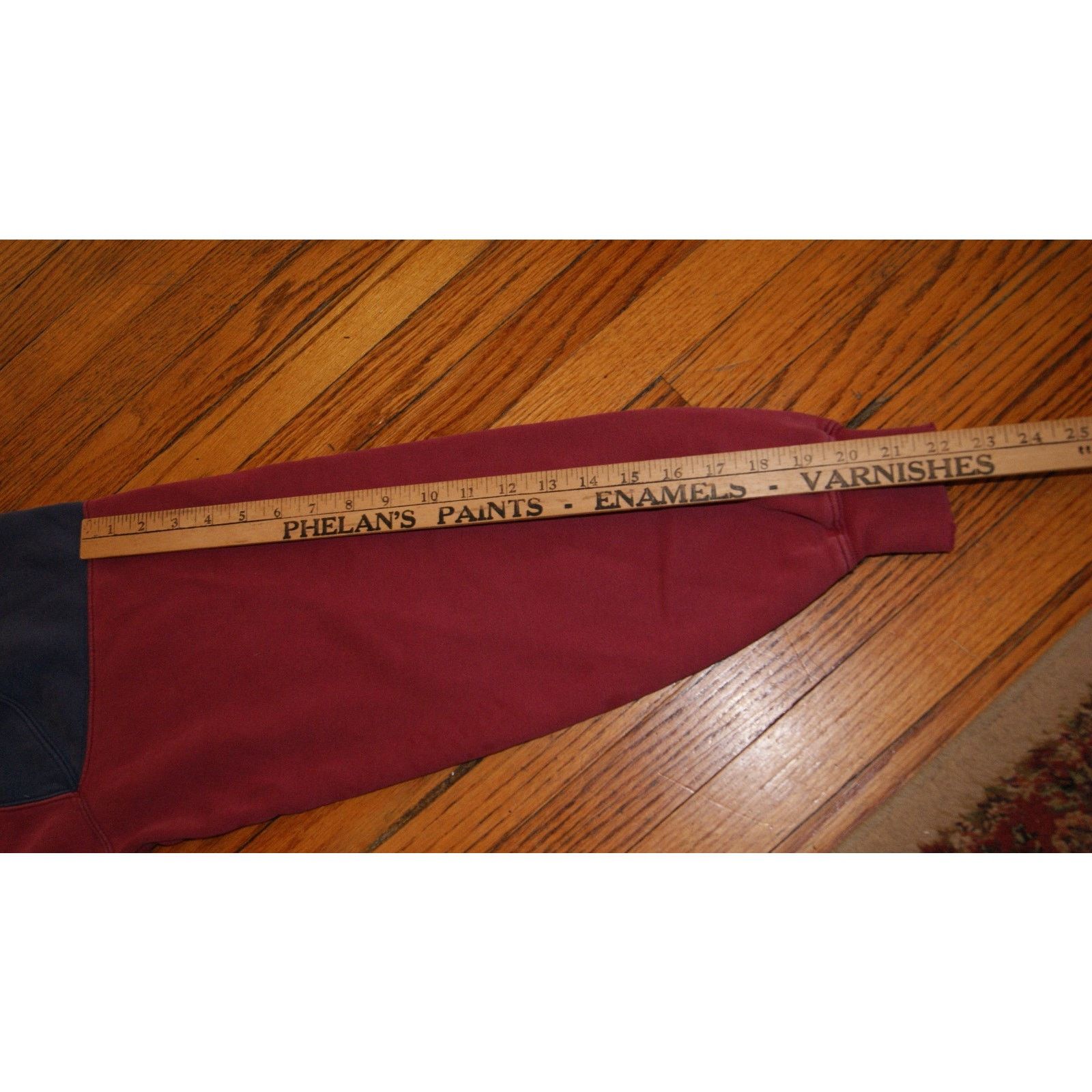 Hunt Club VTG 80s Hunt Club Crewneck Sweatshirt Color Block XL Maroon Size US XL / EU 56 / 4 - 9 Thumbnail