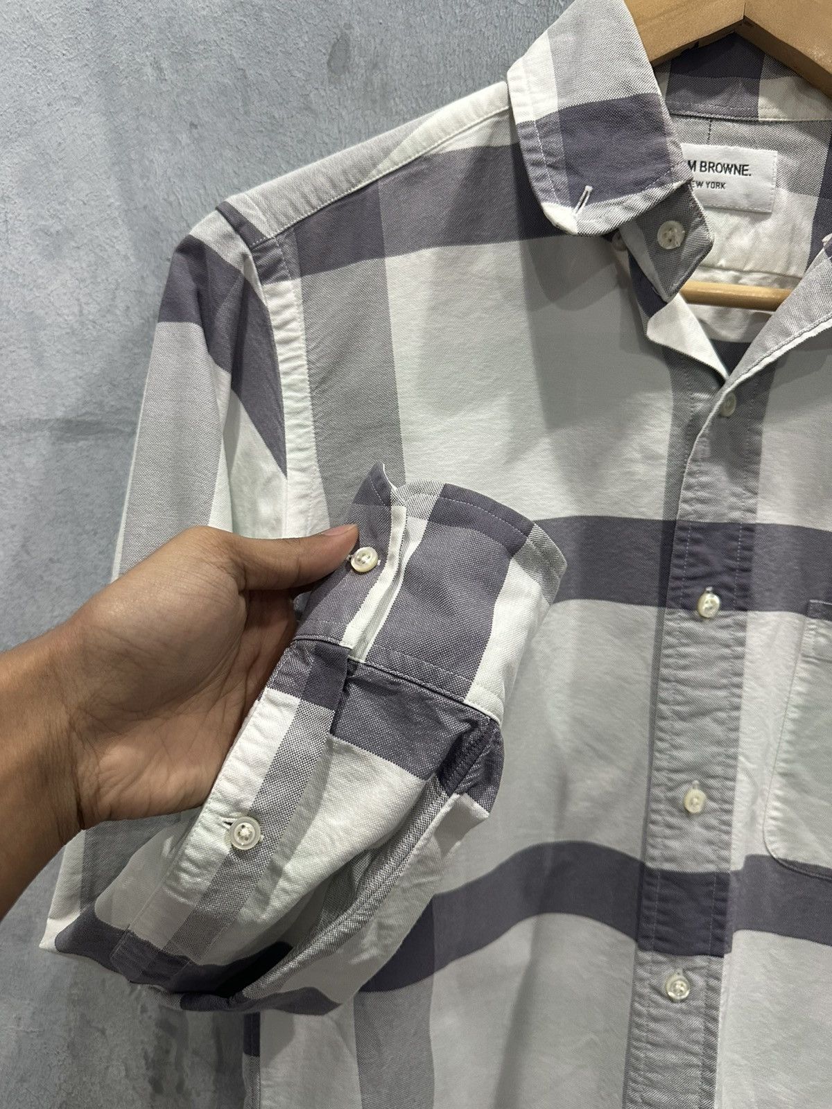 Thom Browne Thom Browne Shirt Size US S / EU 44-46 / 1 - 5 Thumbnail