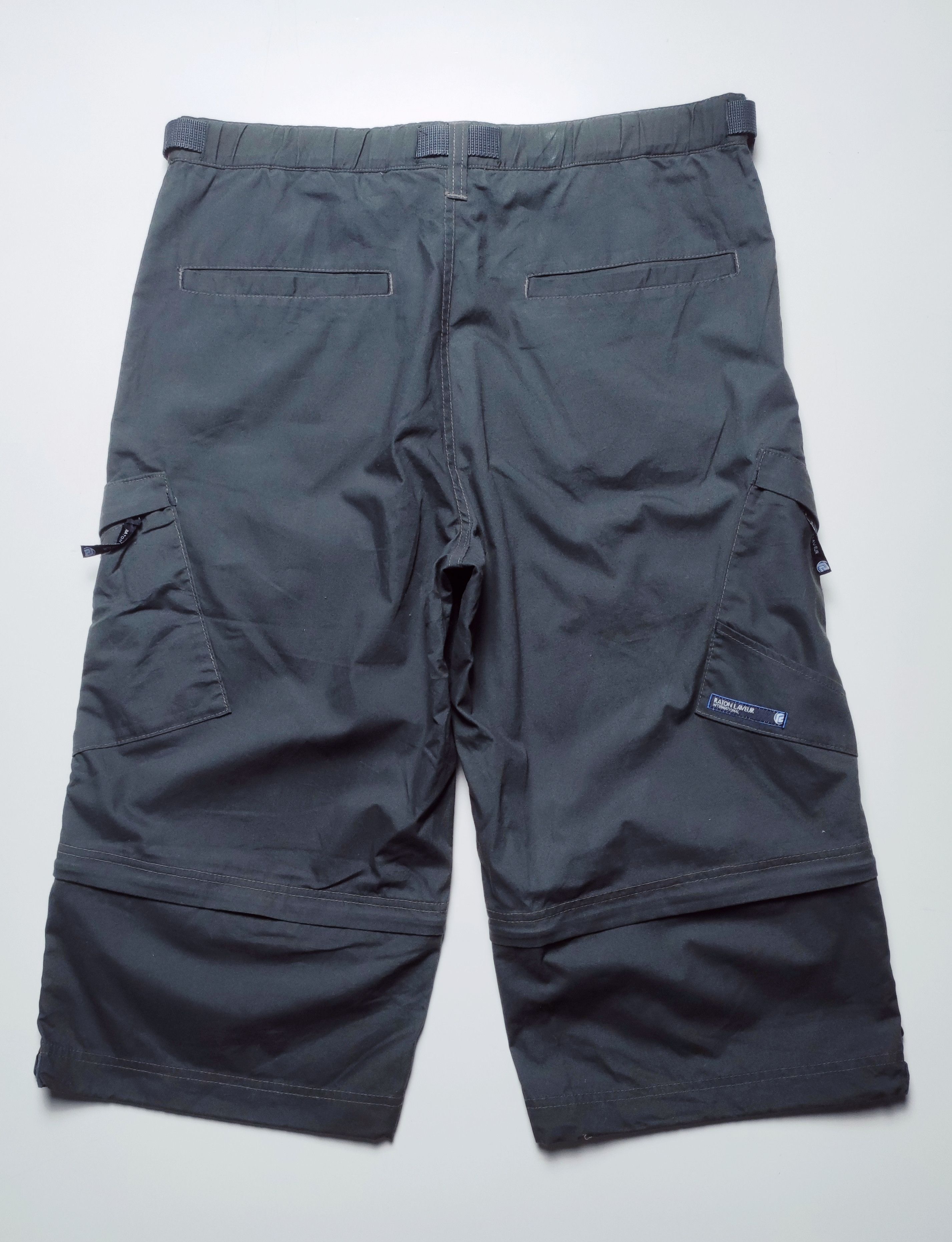 Japanese Brand Raton Laveur Baggy Multipocket Cargo 3/4 Skate Pants Size US 36 / EU 52 - 3 Thumbnail