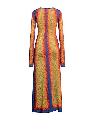 o1mle0524 Gradient Knit Maxi Dress in Multicolor