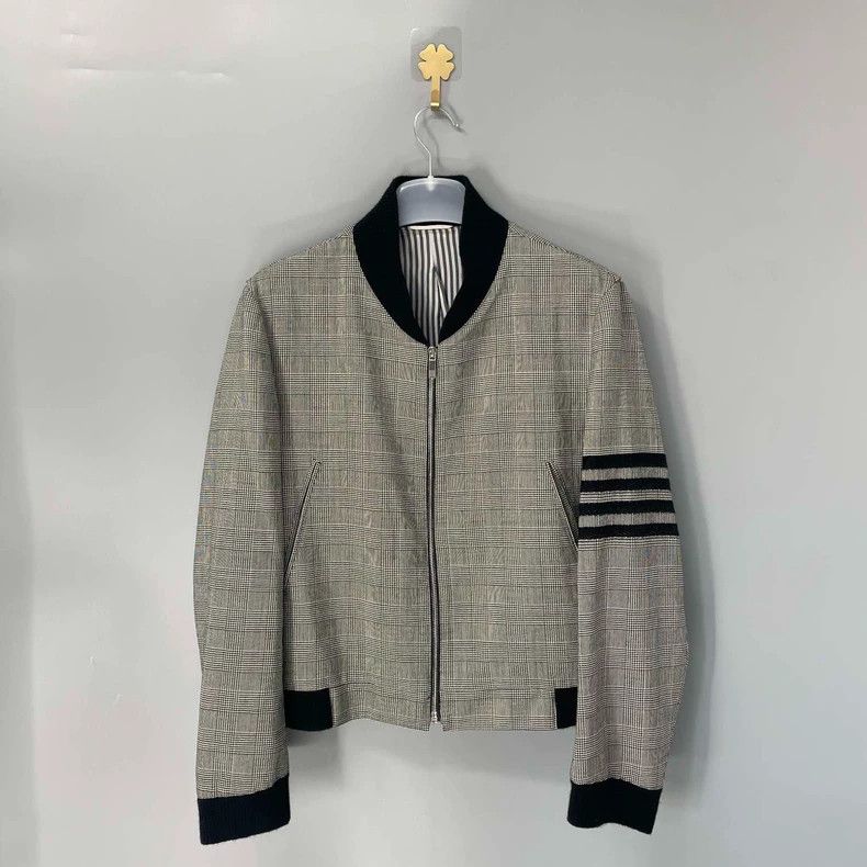 Thom Browne Thom Browne size2 Baseball jacket Size US M / EU 48-50 / 2 - 1 Thumbnail