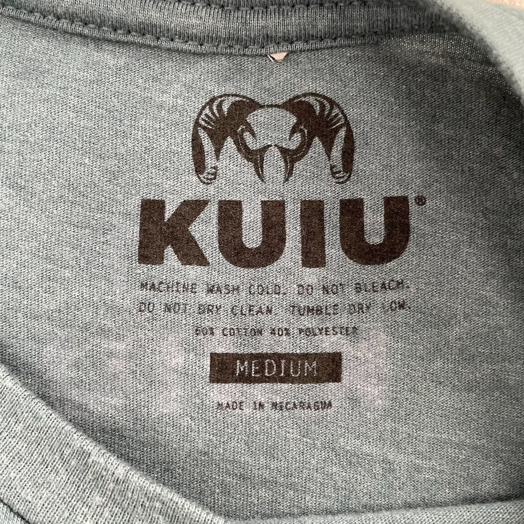 Vintage Kuiu Shirt Adult Medium Blue USA Flag Ram Crew Neck Short Sleeve Hunting Mens M Size US M / EU 48-50 / 2 - 5 Thumbnail