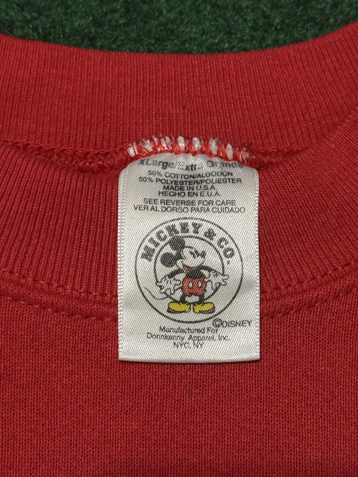 Disney × Mickey & Co. × Vintage Vintage 90s Mickey & Co Disney Retro Embroidered Sweatshirt Size US XL / EU 56 / 4 - 3 Thumbnail