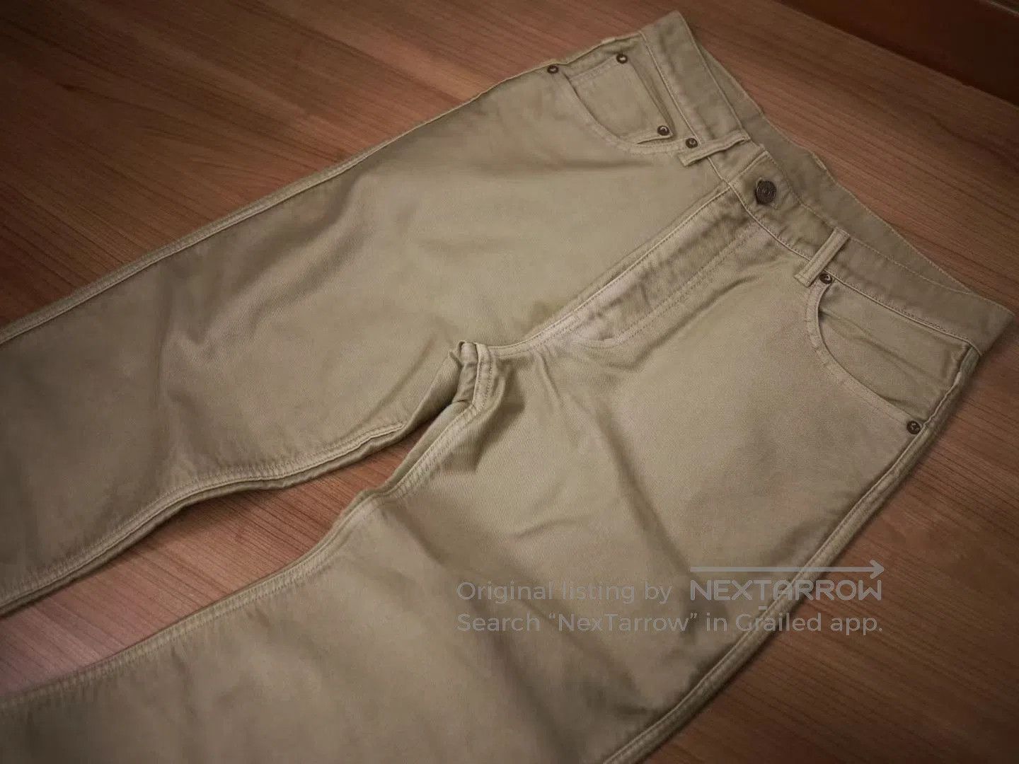 Visvim VISVIM FLUXUS 10 MOLESKIN BEIGE PANTS. Size US 30 / EU 46 - 4 Thumbnail