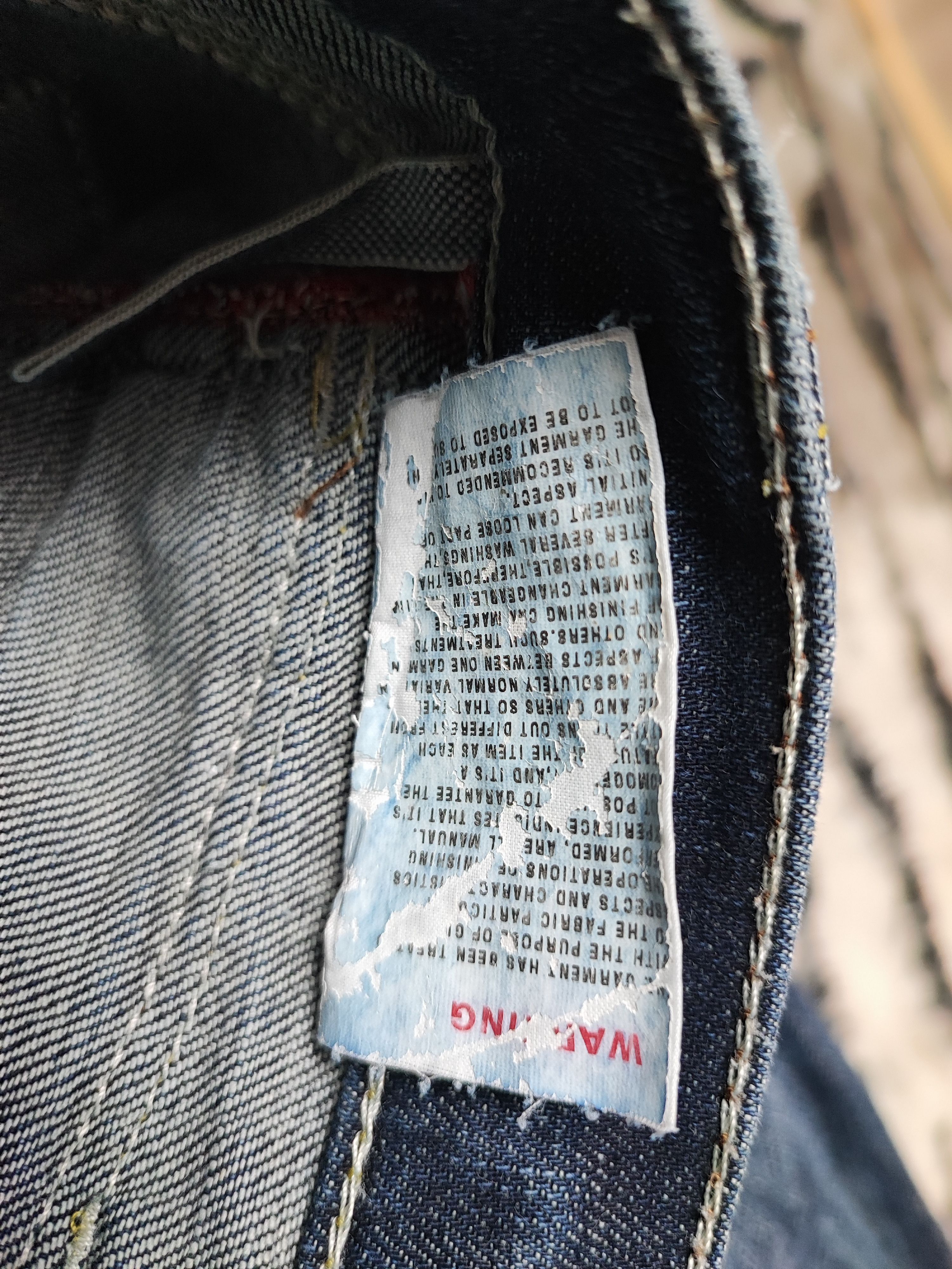 Miss Sixty Vintage 00's Y2K Miss Sixty Jeans Big Ty Distressed Low Rise Size 30" / US 8 / IT 44 - 12 Thumbnail