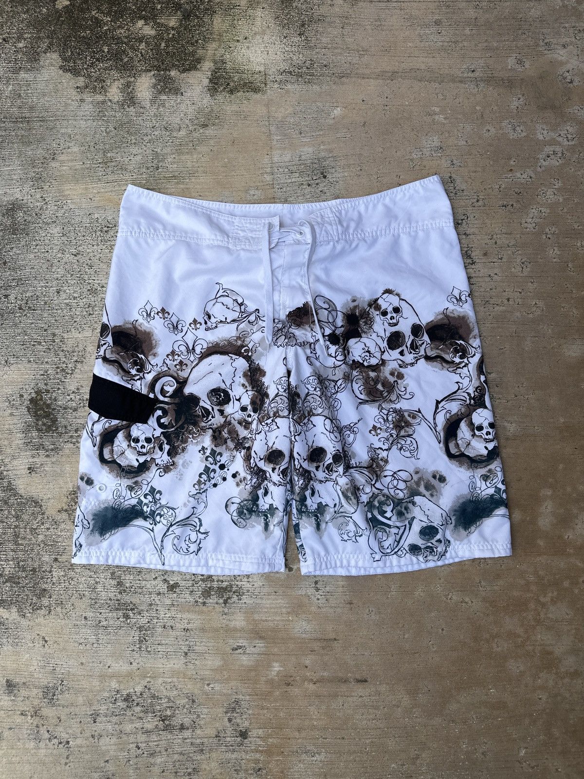 Affliction × Billabong × Vintage Y2k Grunge Billabong Affliction Core Swim Trunks Grunge Size US 36 / EU 52 - 1 Thumbnail