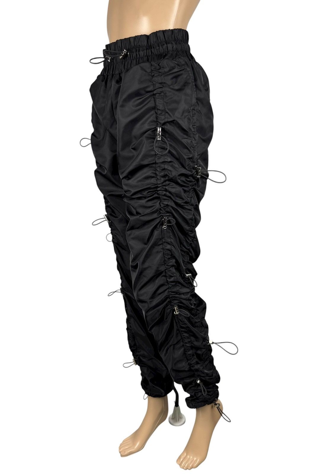 Maniere De Vior Maniere De Voir Bungee Ruched Pants Cargo Nylon size M Size 28" / US 6 / IT 42 - 1 Thumbnail