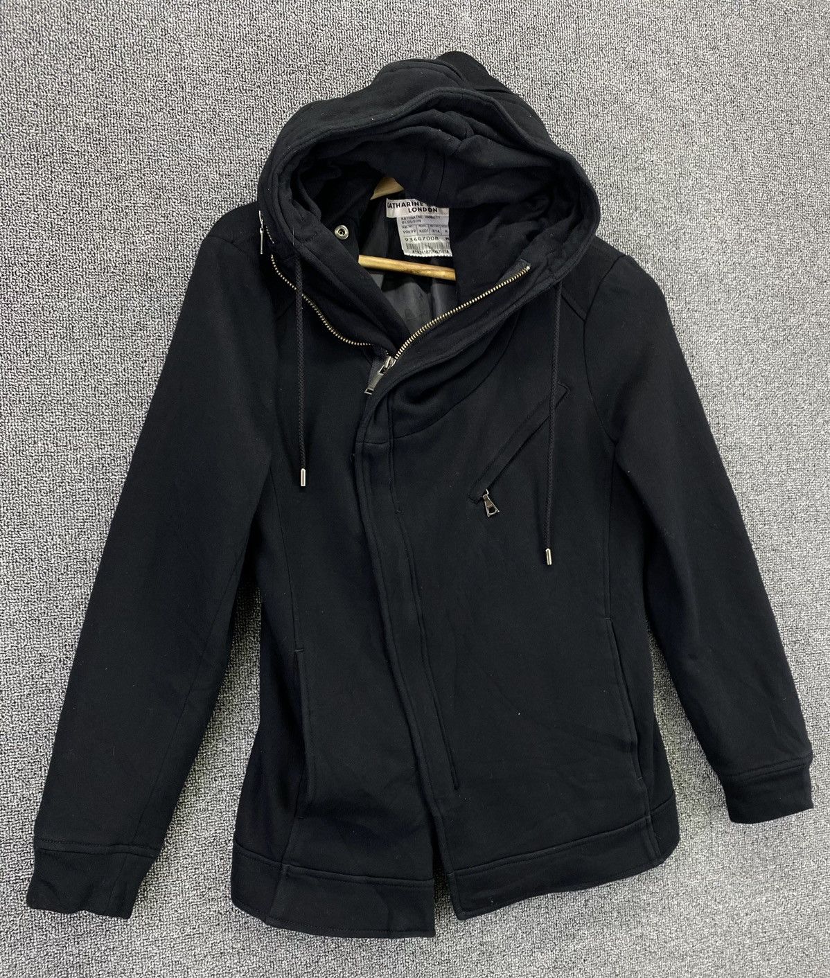 Katharine Hamnett London Vintage Katharine Hamnett London Blouson Hoodie Jacket Size M / US 6-8 / IT 42-44 - 2 Thumbnail