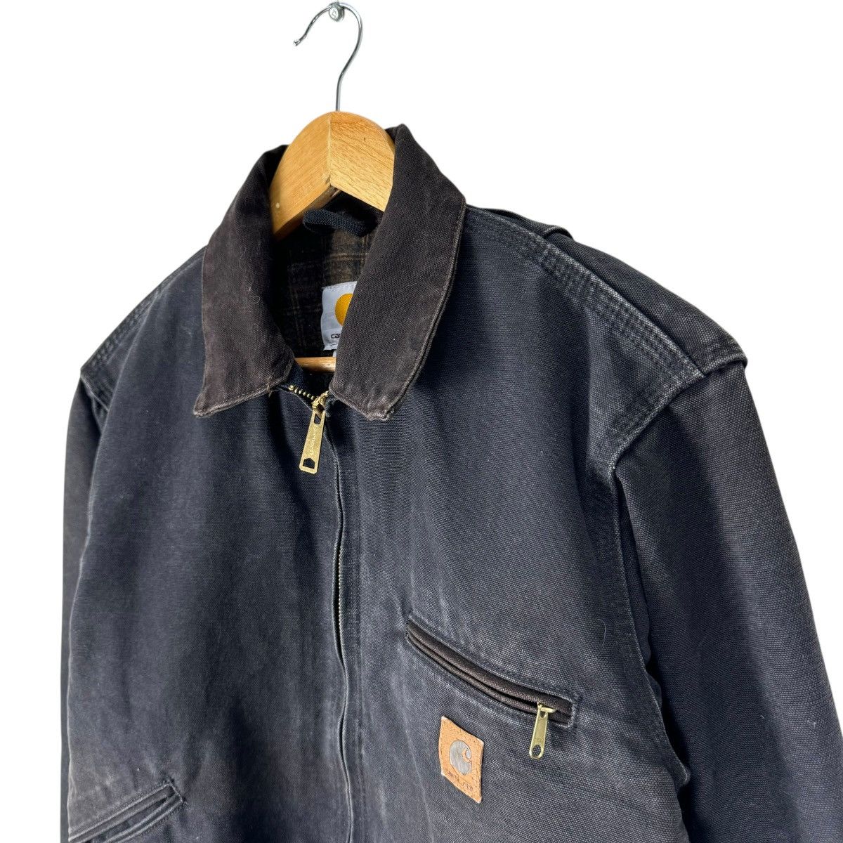 Carhartt ☀️CARHARTT DETROIT WORKWEAR BUTTON JACKET Size US S / EU 44-46 / 1 - 8 Thumbnail