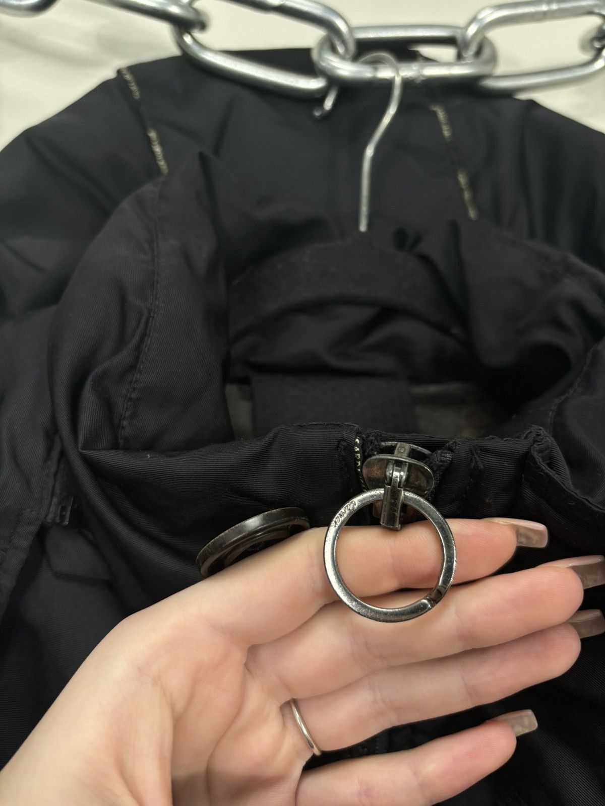 Trussardi Trussardi Jeans Men’s Black Hooded Down Puffer Jacket Coat Size US M / EU 48-50 / 2 - 12 Thumbnail