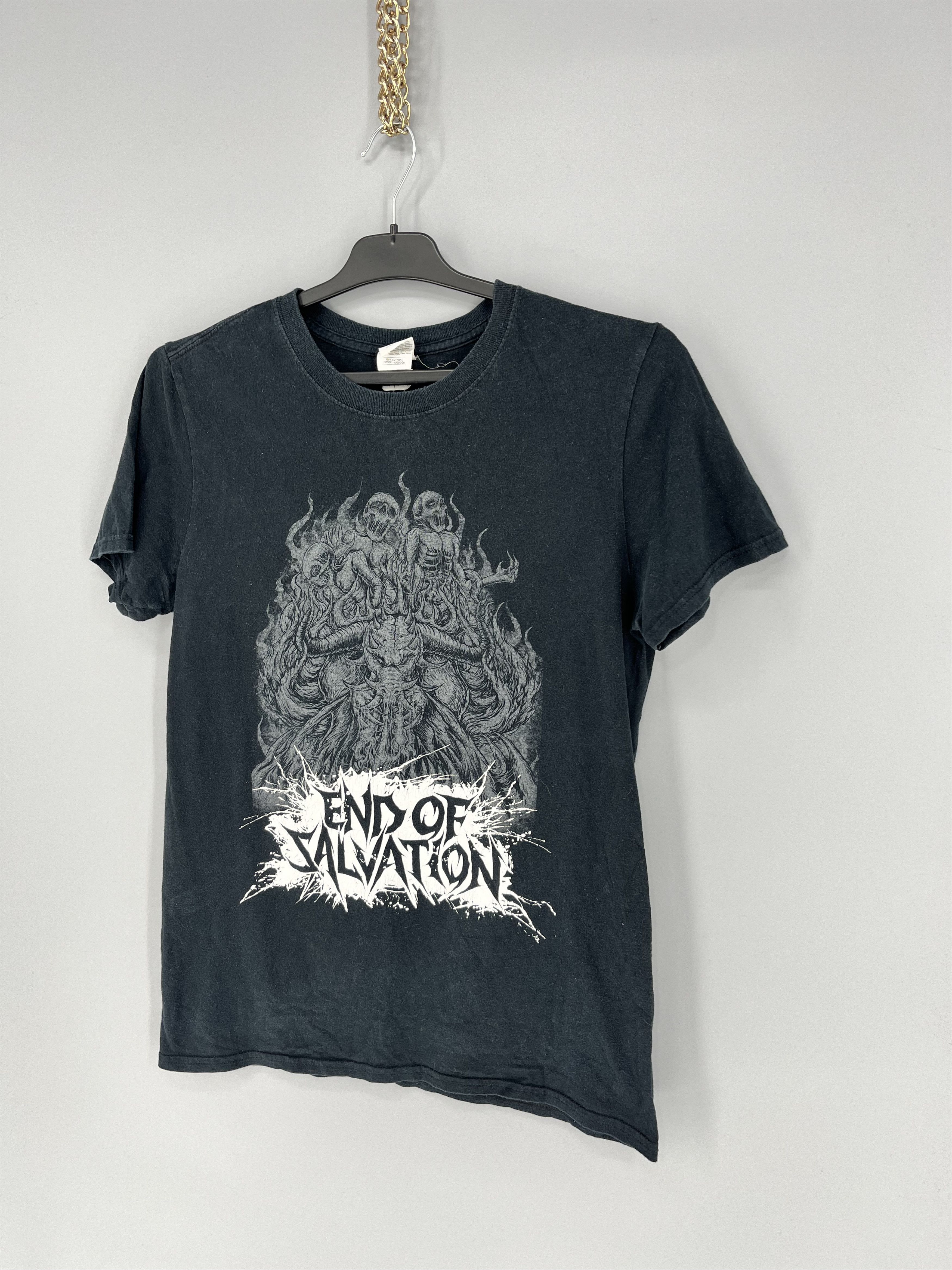 Band Tees Vintage Y2k Washed AvantGarde Tribal Tee END OF SALVATION Size US S / EU 44-46 / 1 - 3 Thumbnail