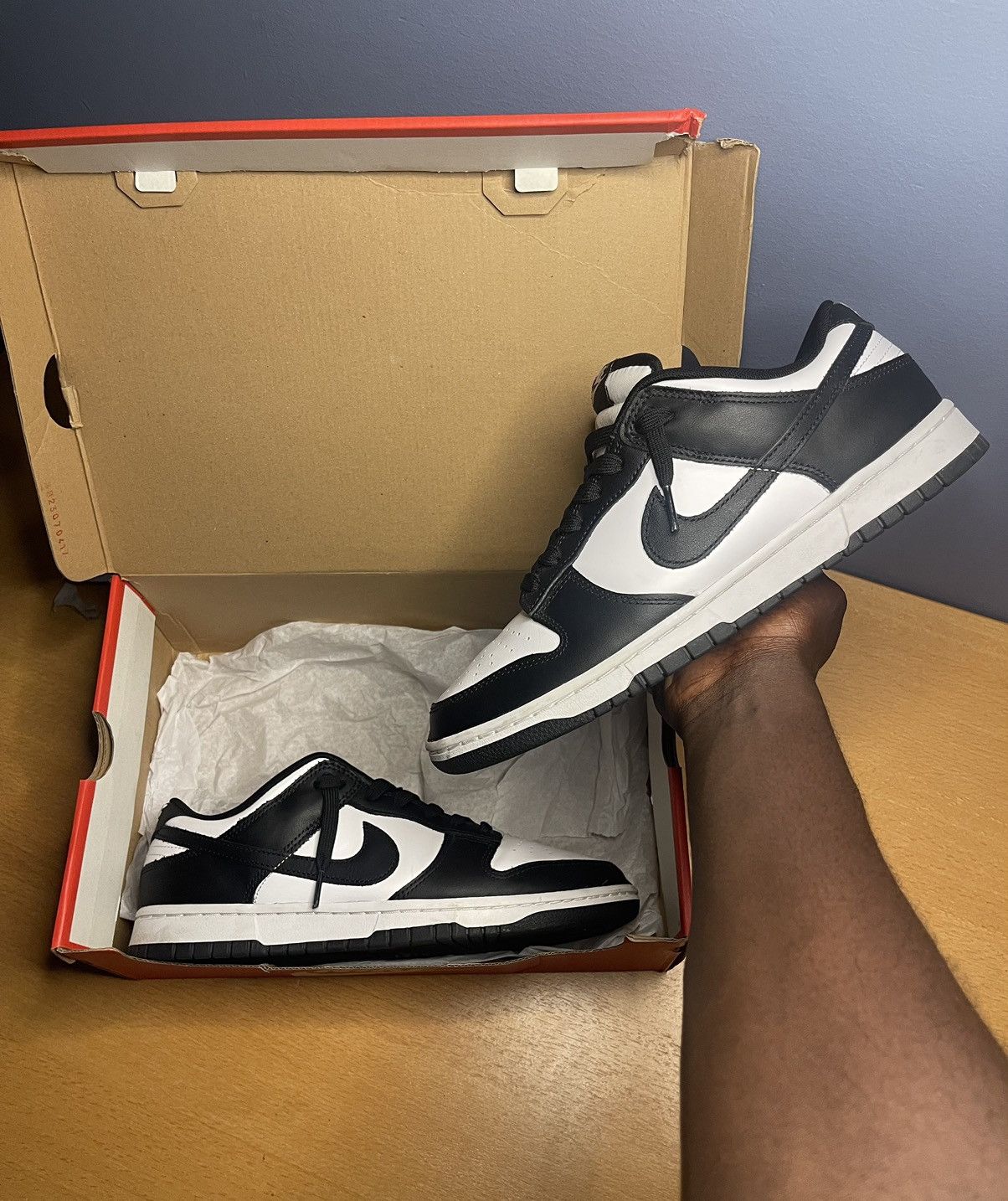 Nike Nike Dunk Low Panda Size US 10 / EU 43 - 8 Thumbnail