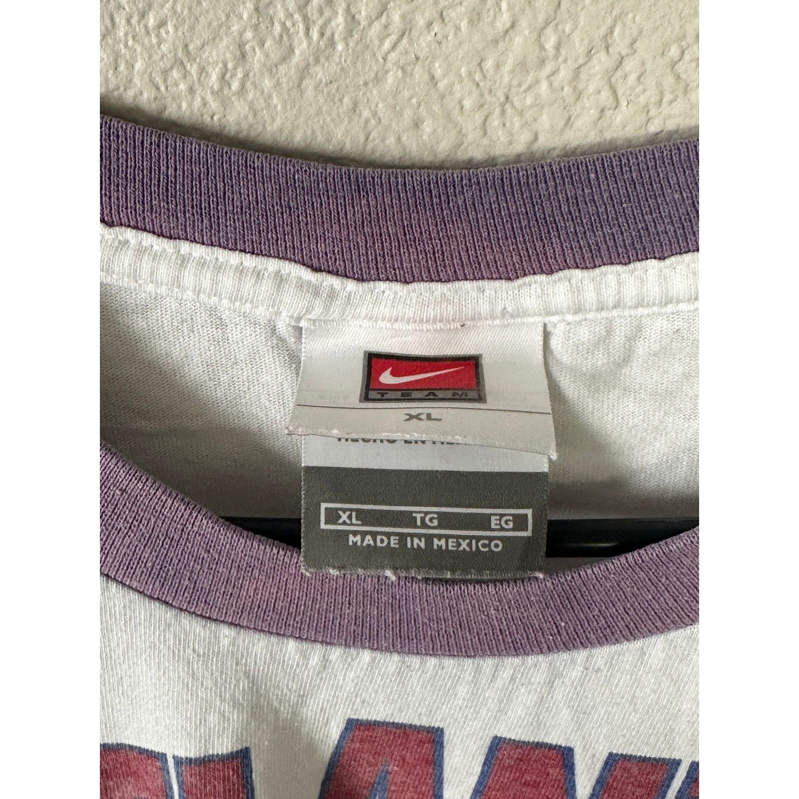 MLB × Nike × Vintage Vintage 2004 Nike Atlanta Braves T-Shirt - XL Size US XL / EU 56 / 4 - 6 Thumbnail