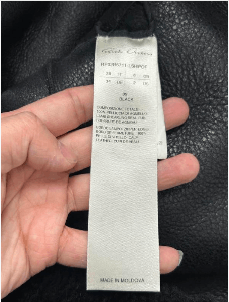 Rick Owens RP02B6711LSHPOF Size US XXS / EU 40 - 3 Thumbnail