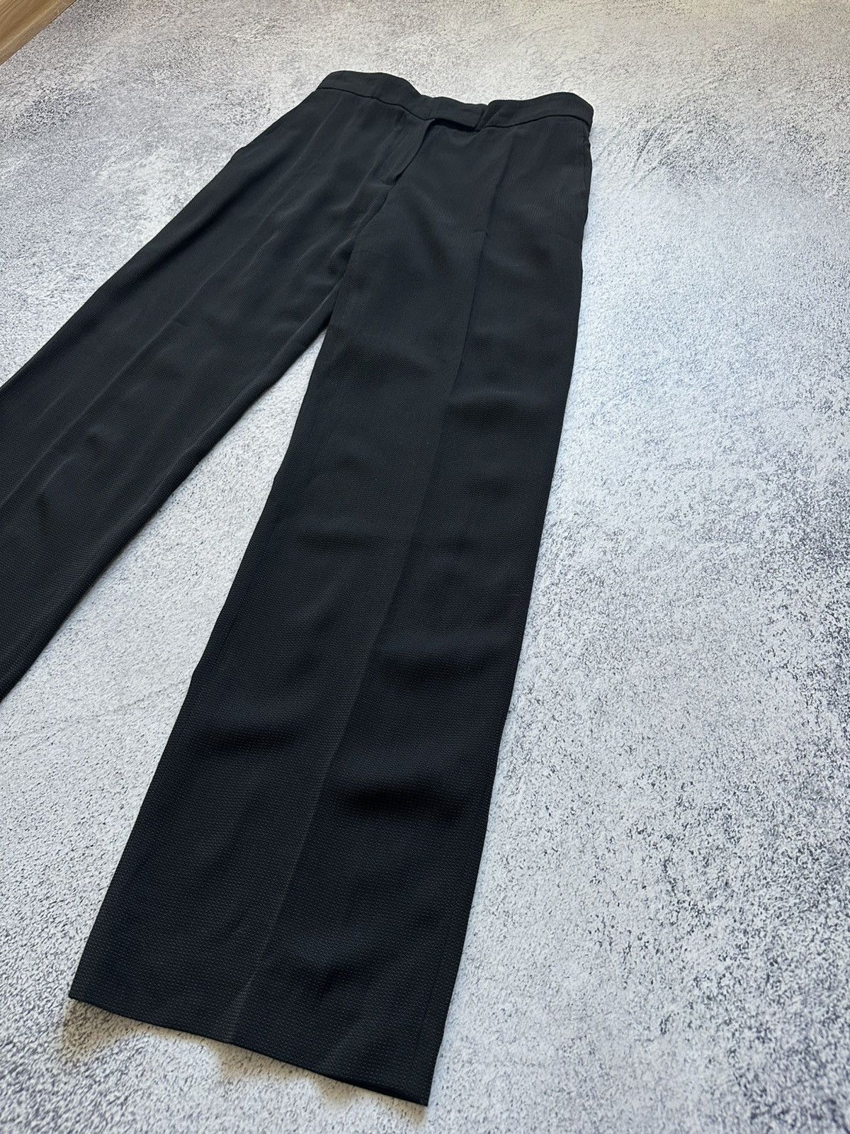 Ann Demeulemeester Ann Demeulemeester Archive Women’s Fluid Wool Pants 38 Size 26" / US 2 / IT 38 - 7 Thumbnail