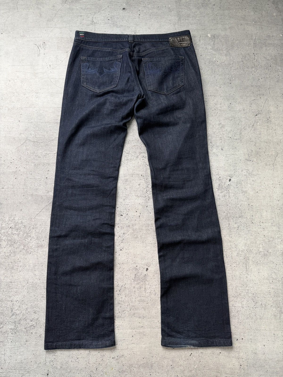 Diesel Vintage Diesel Low rise Faded Jeans Y2K 2000s Size 32" / US 10 / IT 46 - 1 Thumbnail