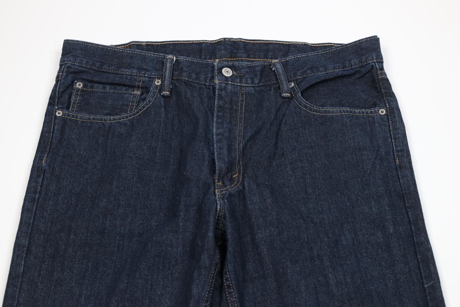 Levi's Vintage Y2K Levis 527 Western Wide Leg Bootcut Jeans Blue Size US 38 / EU 54 - 2 Thumbnail