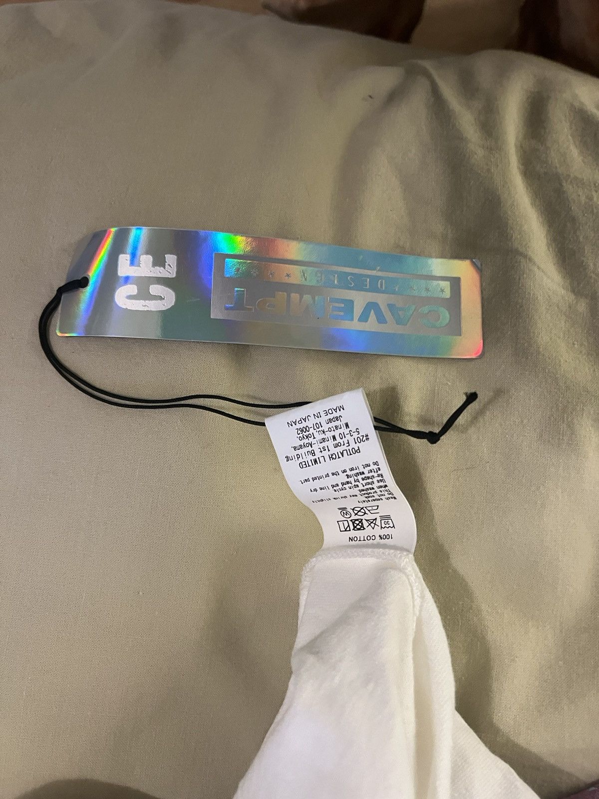 Cav Empt CAV EMPT FRAGMENTARY LONG SLEEVE T Size US S / EU 44-46 / 1 - 5 Thumbnail