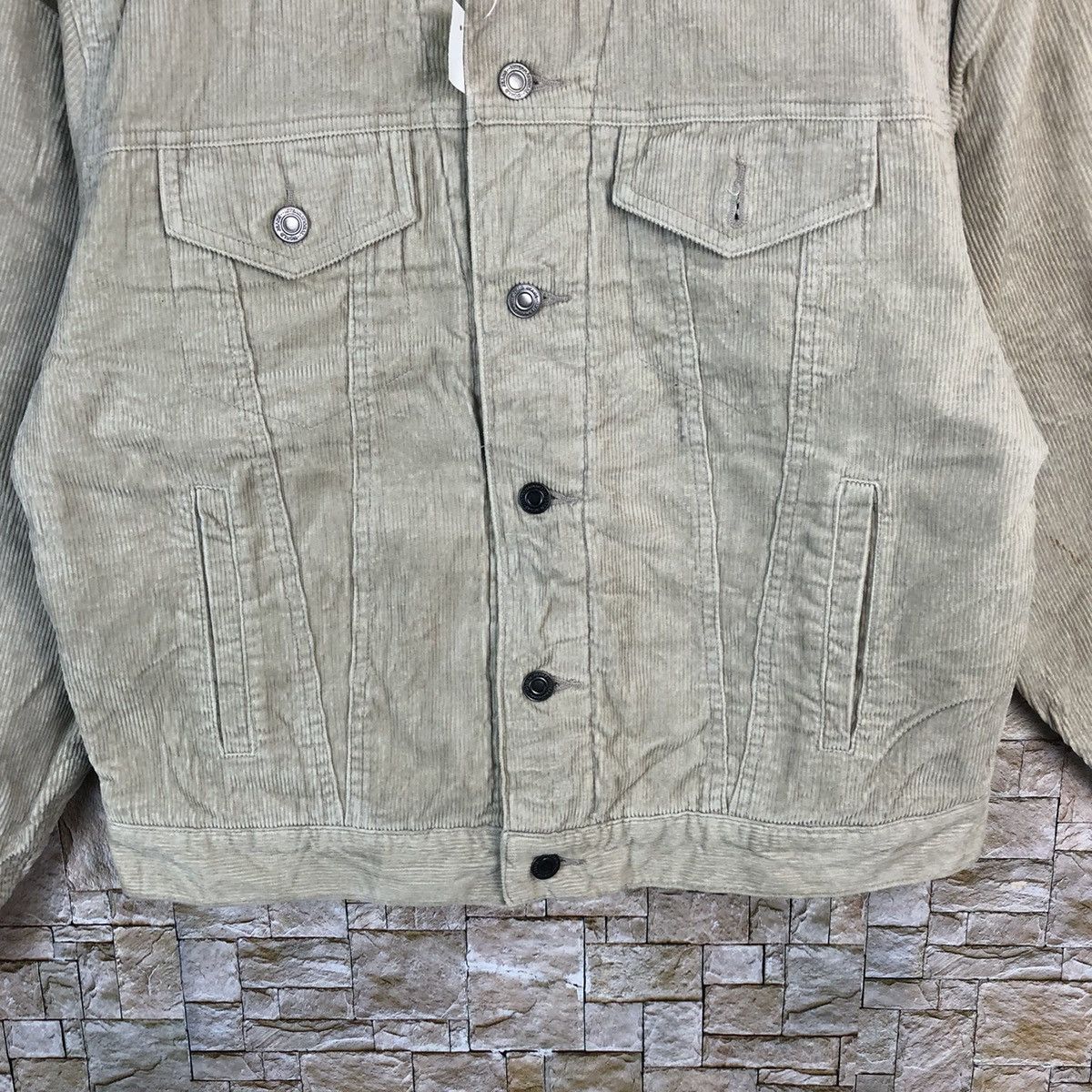 Uniqlo Uniqlo Brown Conduroy jacket vintage #A522 Size US M / EU 48-50 / 2 - 6 Thumbnail